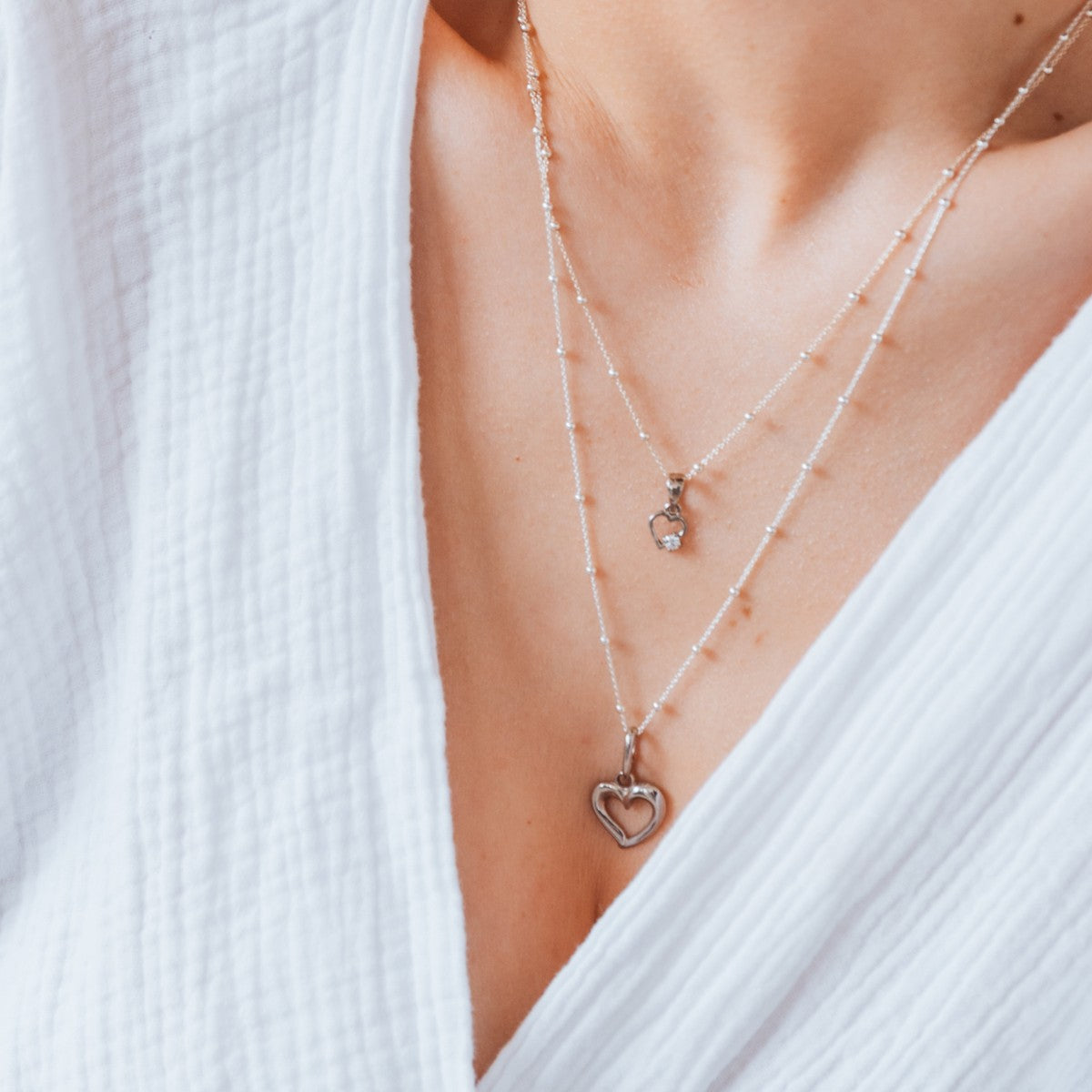 Zawieszka CRYSTAL srebrna