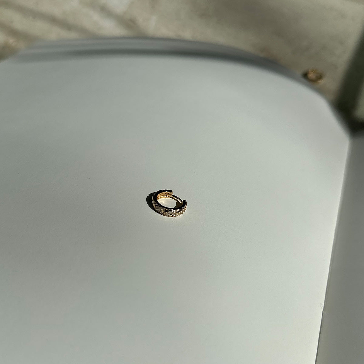 Kolczyki PORTOFINO pozłacane