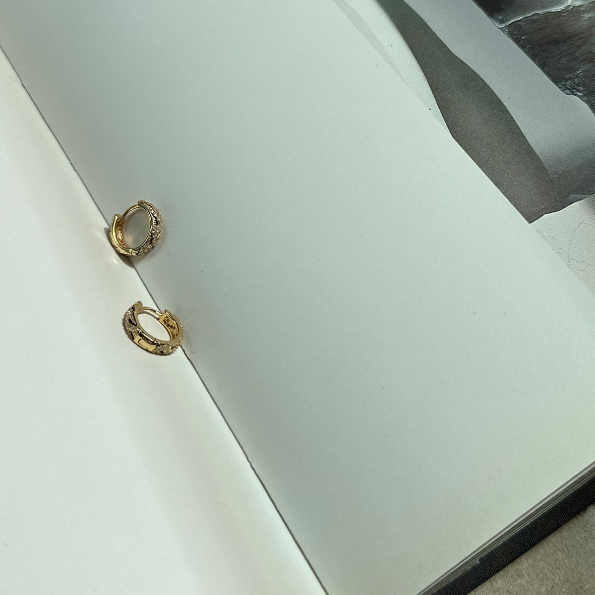 Kolczyki PORTOFINO pozłacane