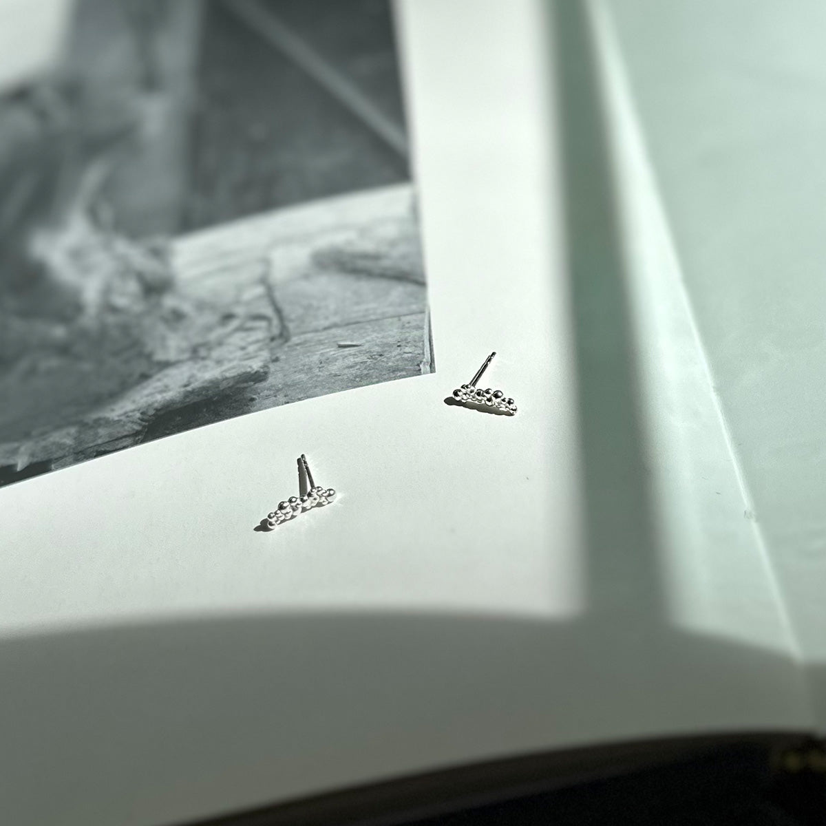 Kolczyki BUBBLE srebrne