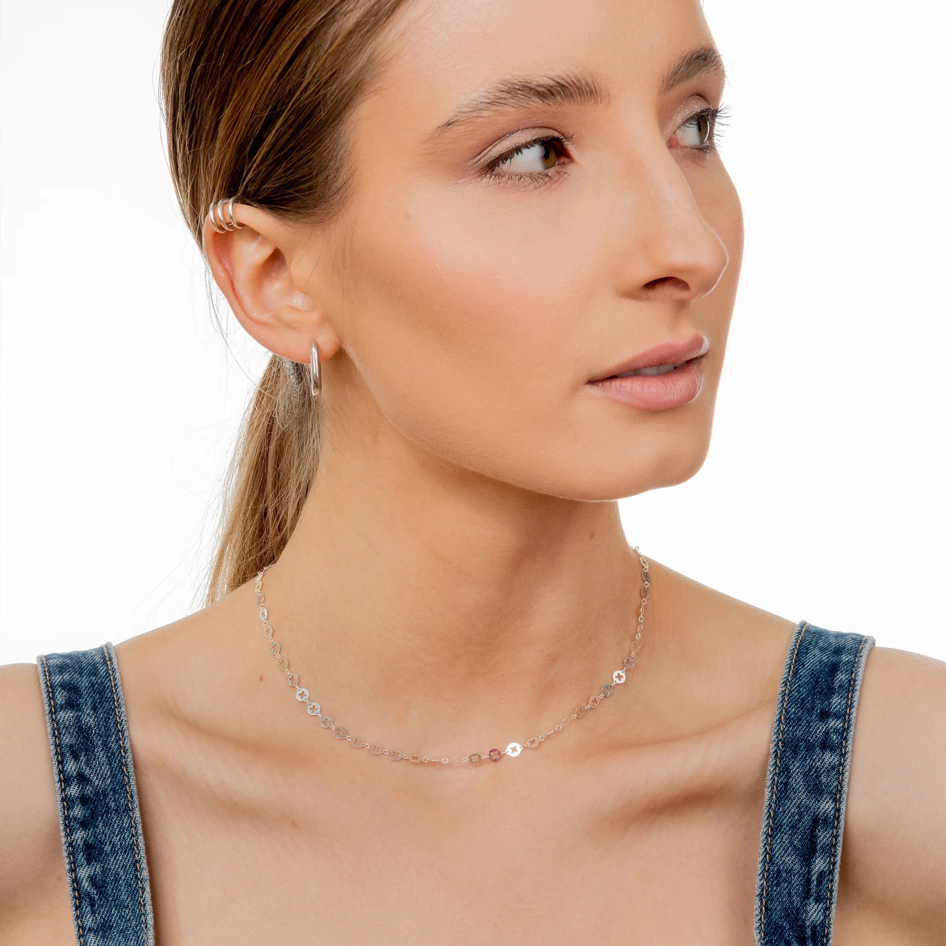 Łańcuszek HARPER srebrny