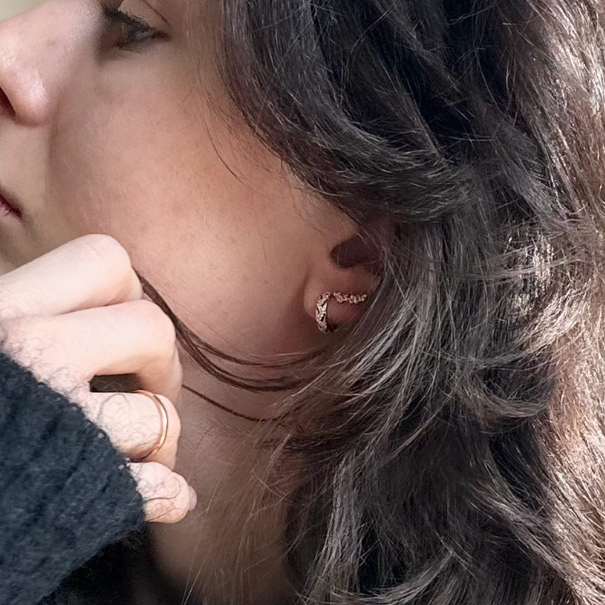 Kolczyki PORTOFINO pozłacane