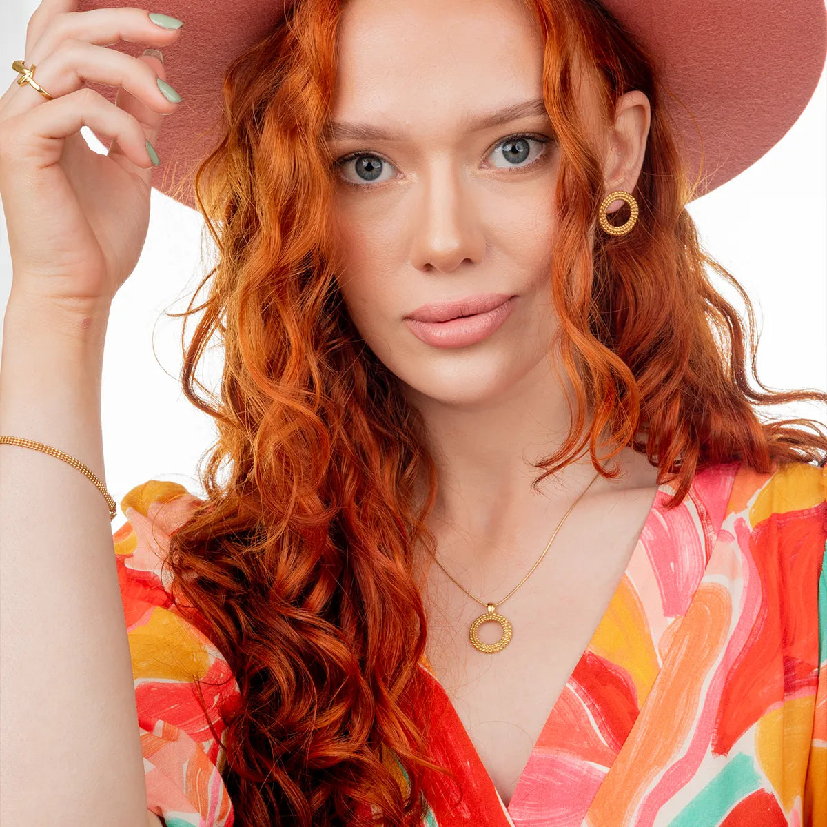 Zawieszka SUNRISE złota