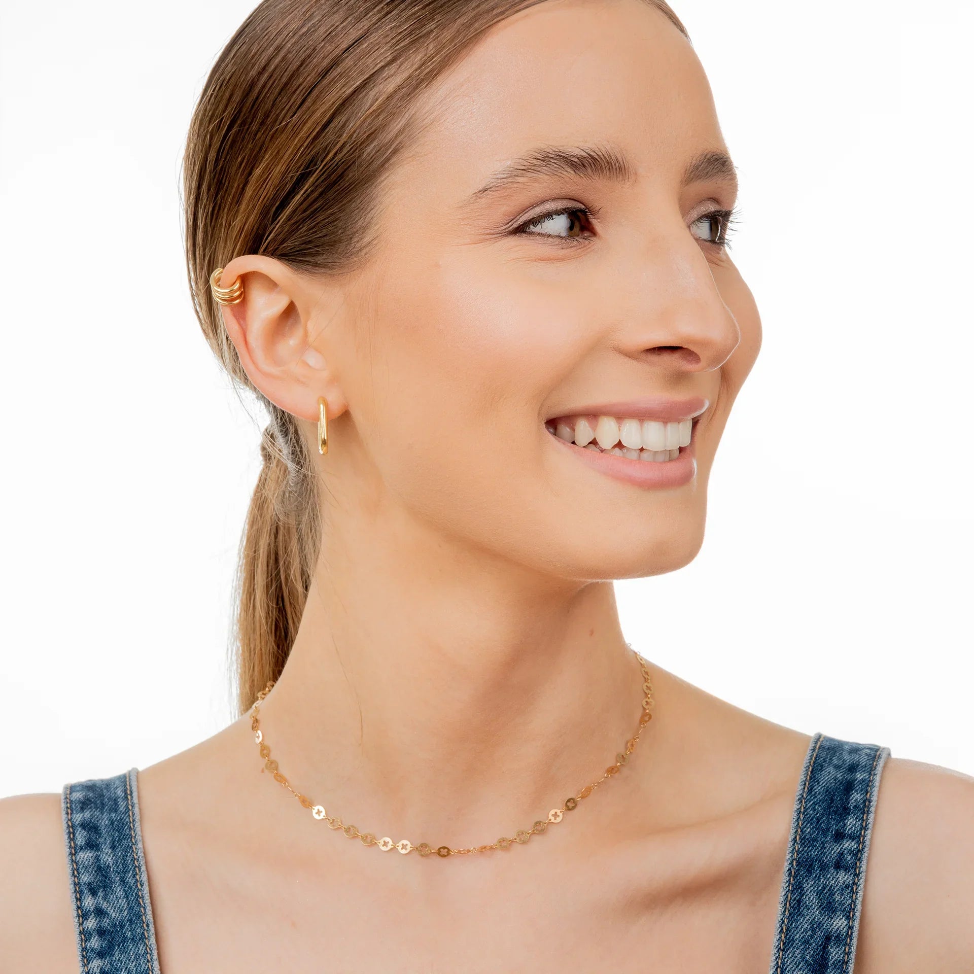 Kolczyki CLASSY złote