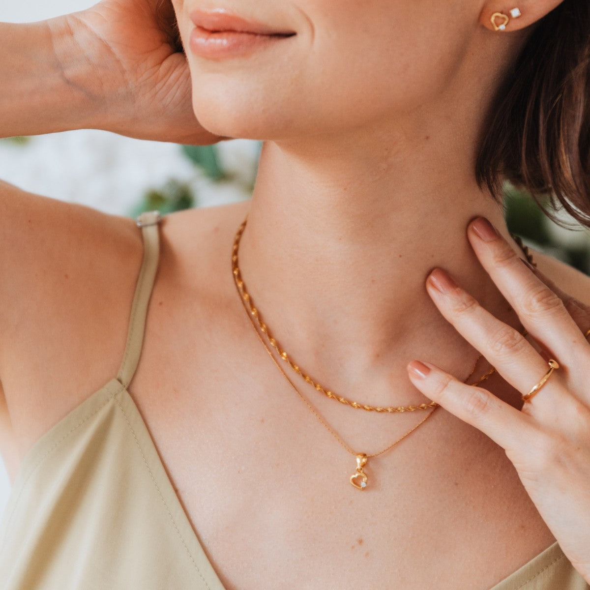 Zawieszka CRYSTAL złota