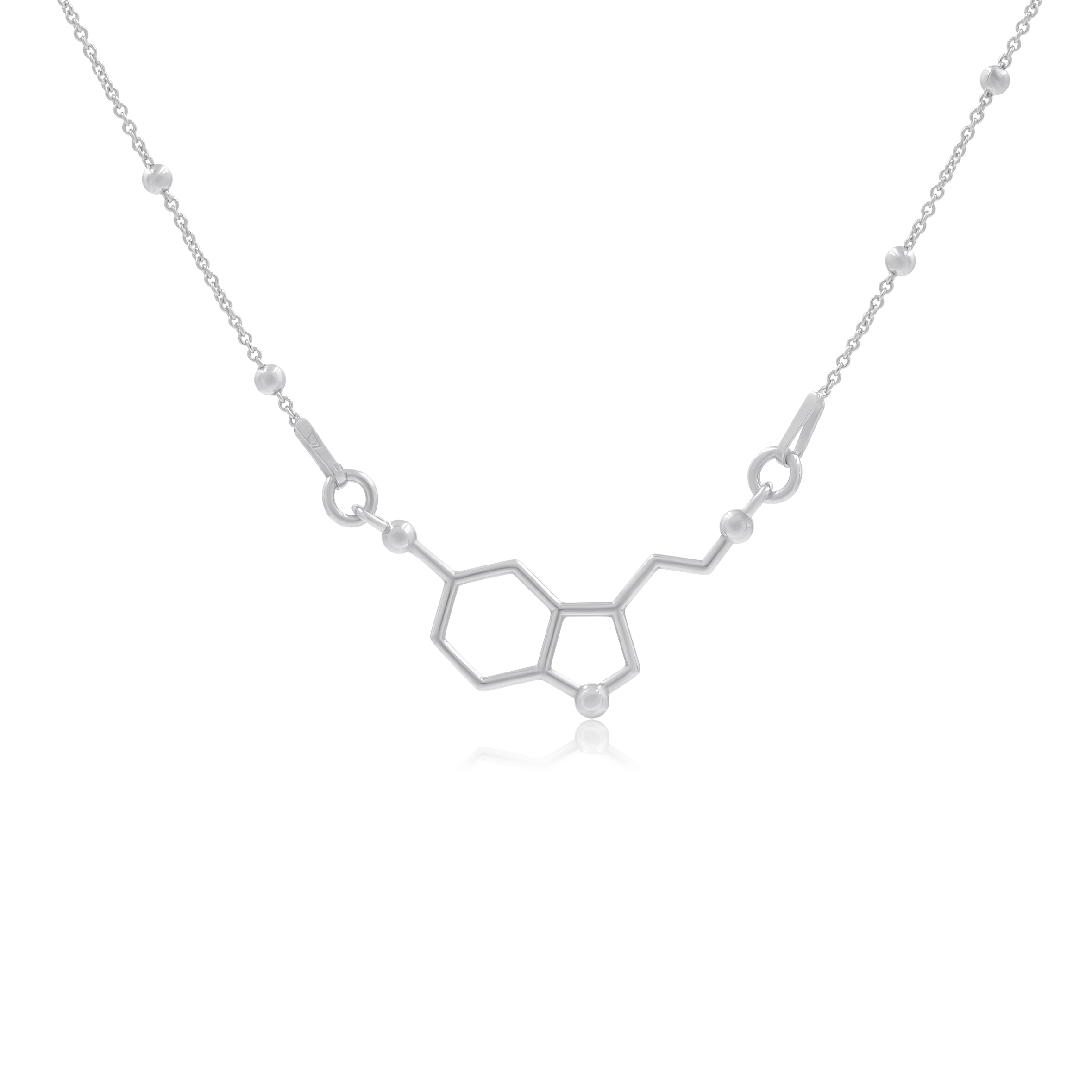 Naszyjnik SEROTONIN srebrny