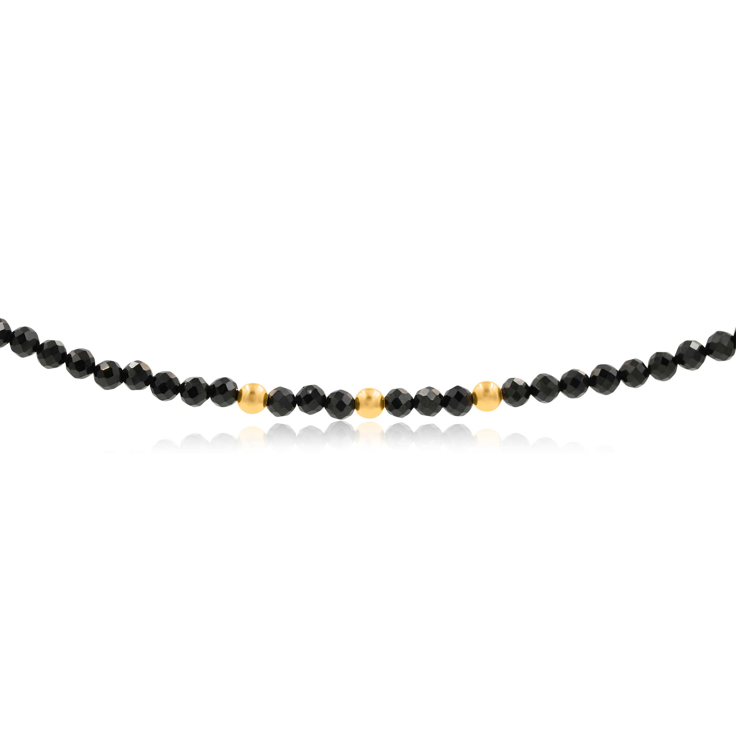 Naszyjnik BLAKE srebrny pozłacany