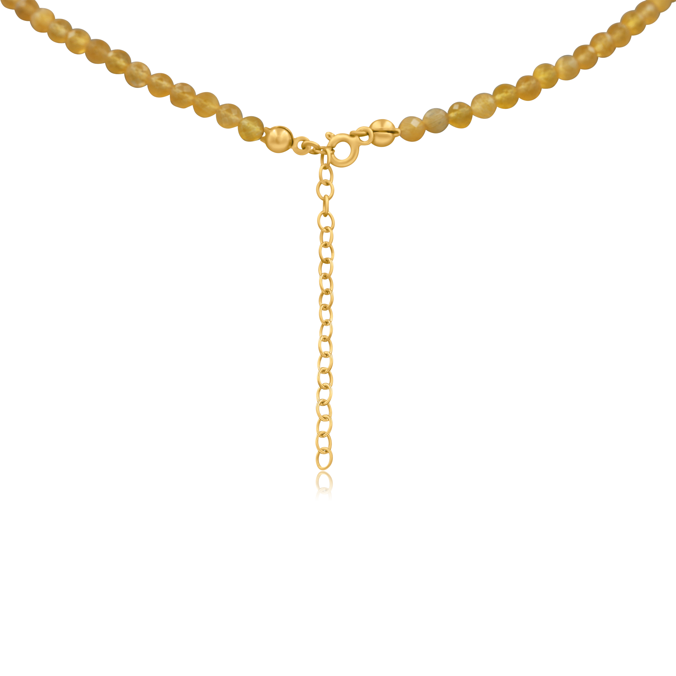 Naszyjnik CYNTHIA srebrny pozłacany