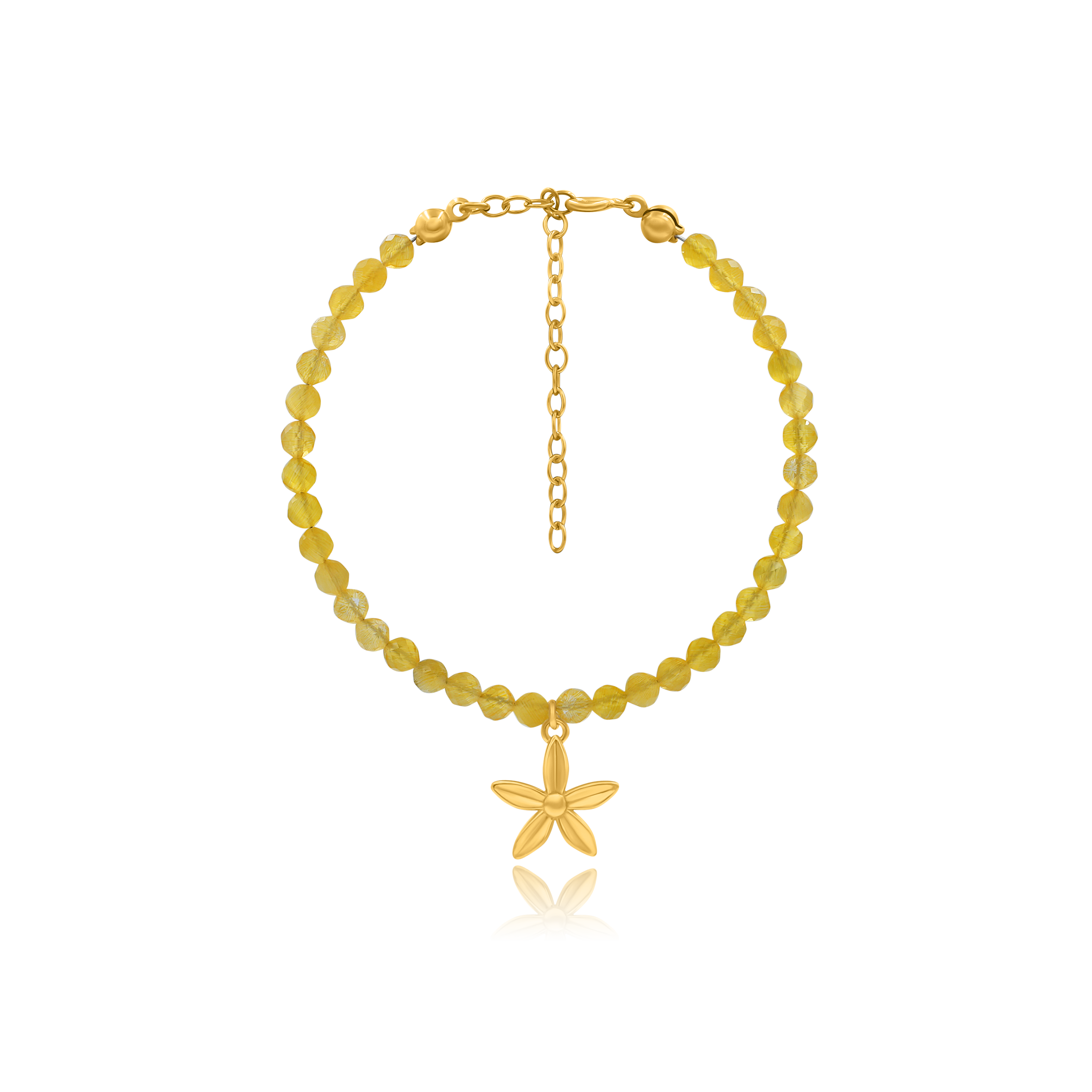 Bransoletka CYNTHIA srebrna pozłacana