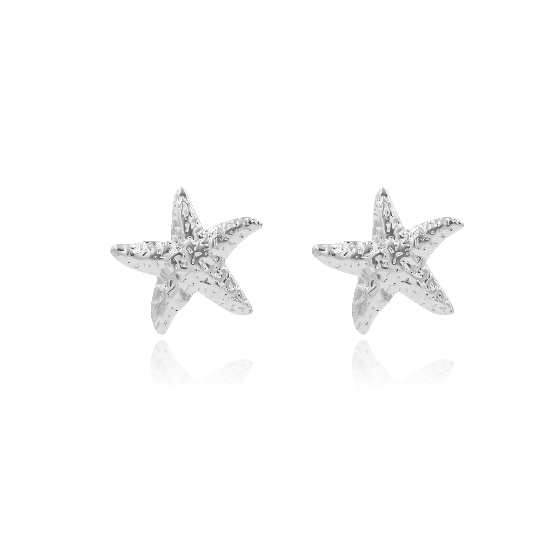 Kolczyki MARIN białe złoto