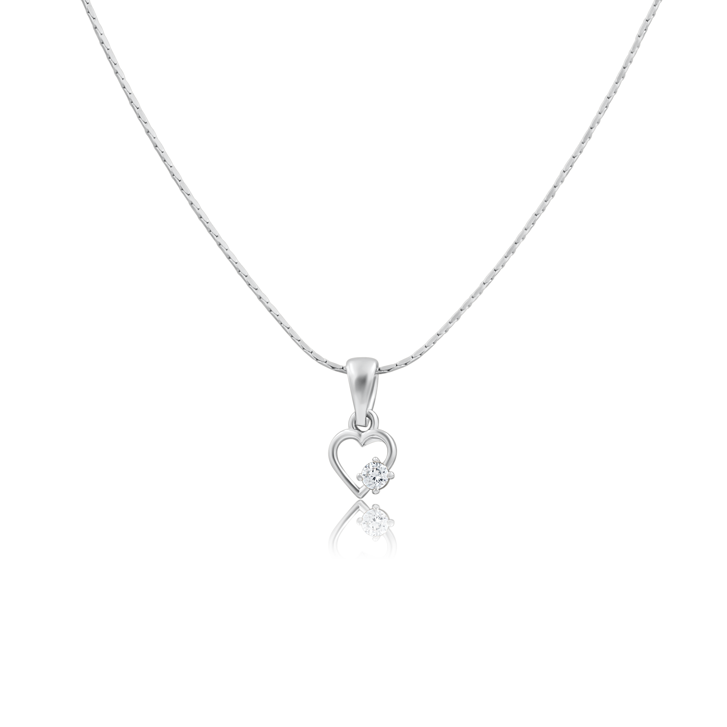 Zawieszka CRYSTAL srebrna