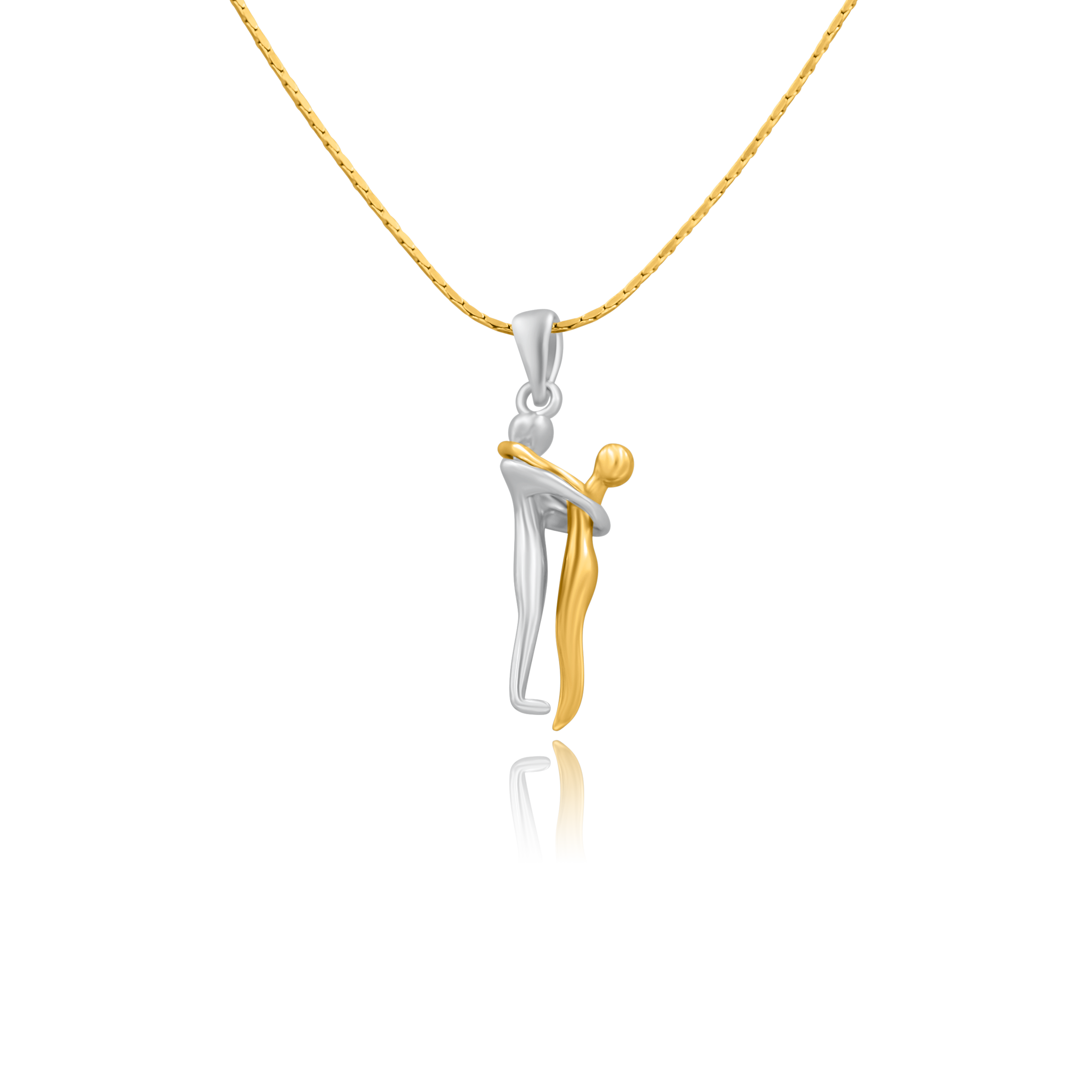 Zawieszka COUPLE złoto i białe złoto