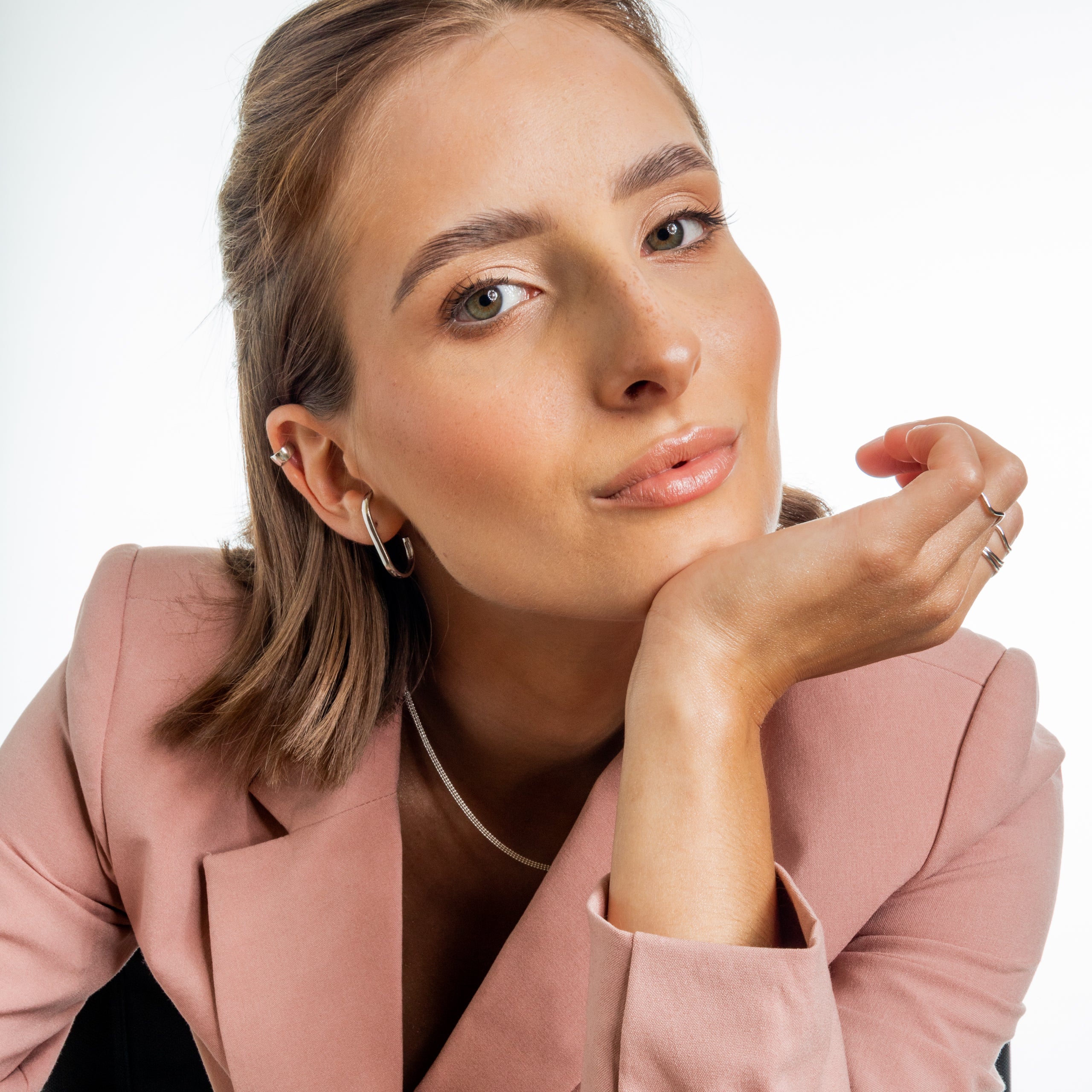 Kolczyki FRESH srebrne