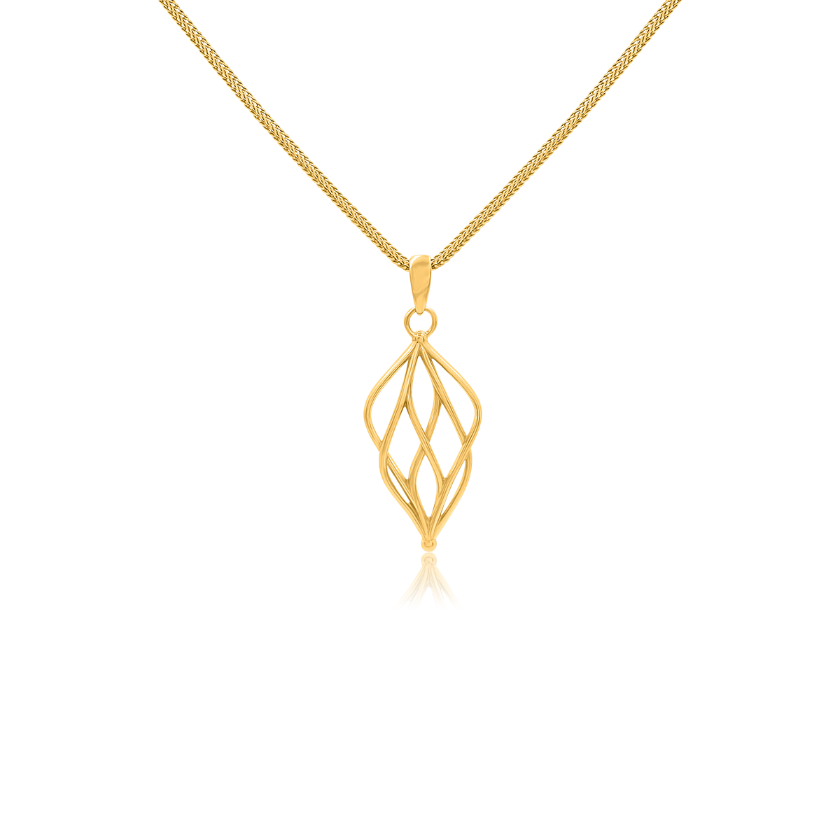 Zawieszka INFINI srebrna pozłacana