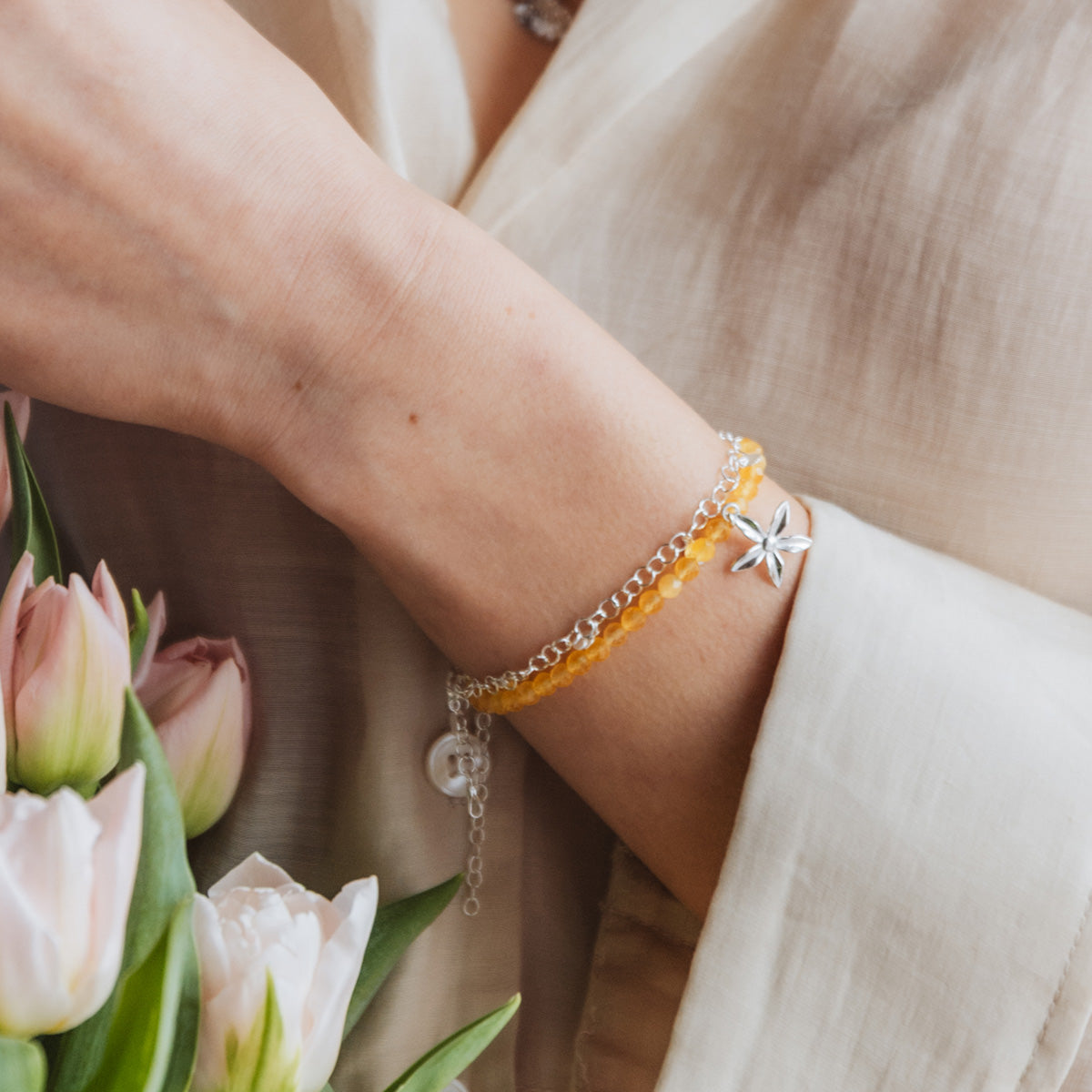 Bransoletka CYNTHIA srebrna