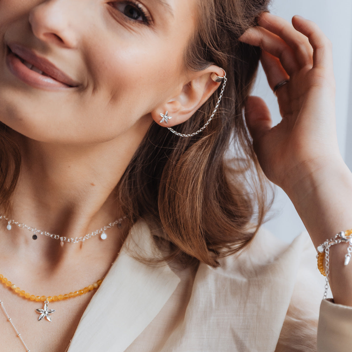 Zawieszka COLIBRI srebrna