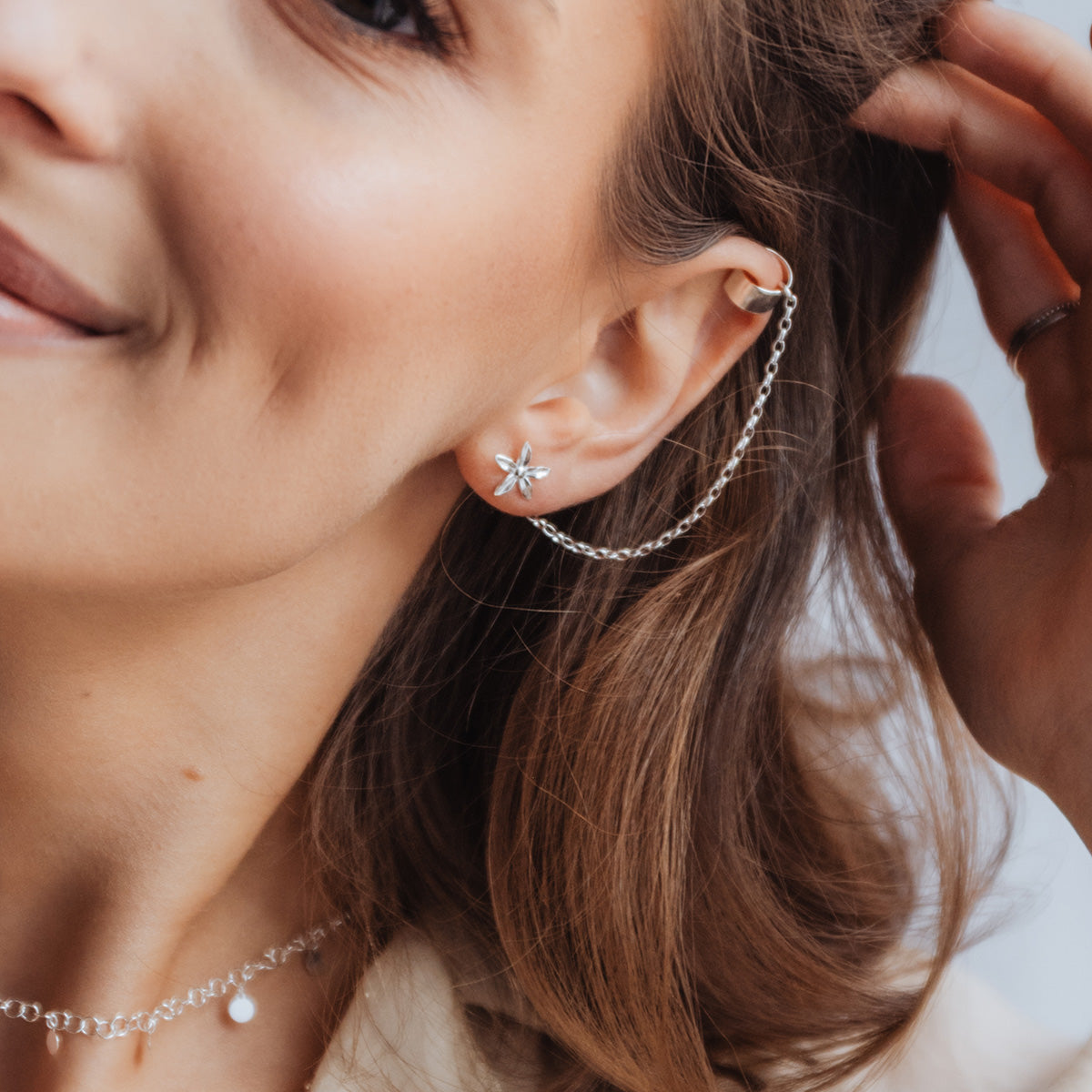 Kolczyki CYNTHIA srebrne