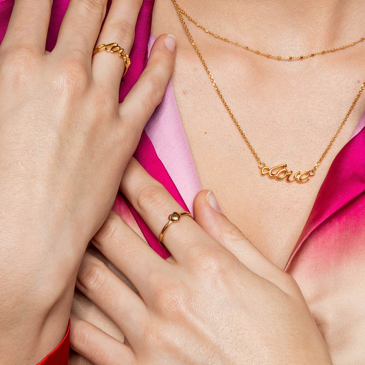 Pierścionek HONEY złoty