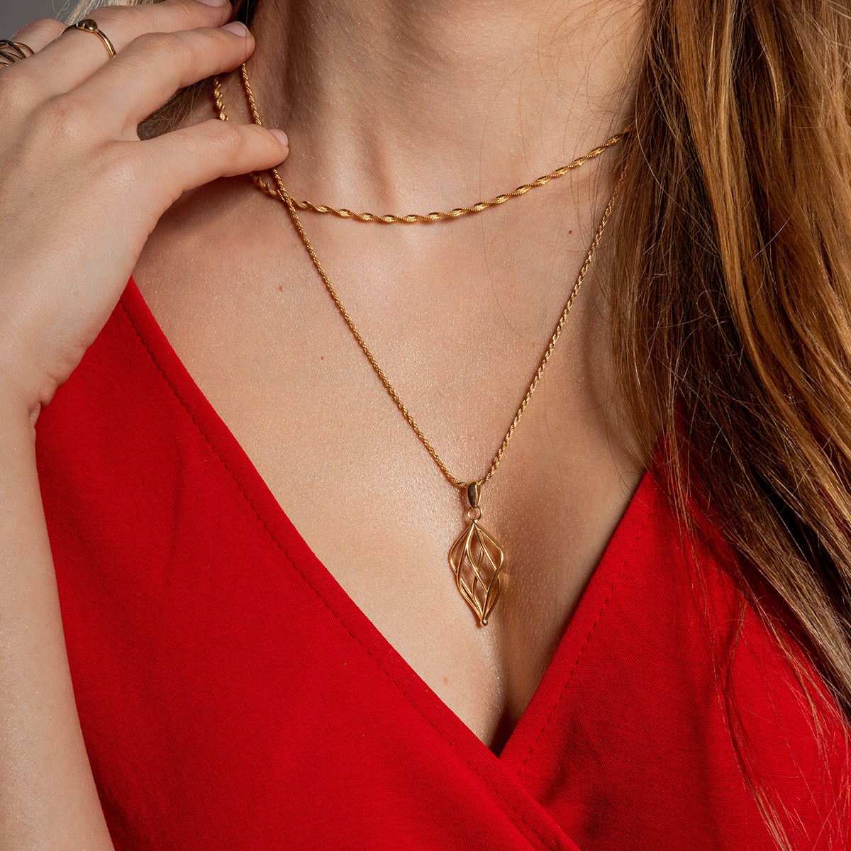 Zawieszka INFINI złota