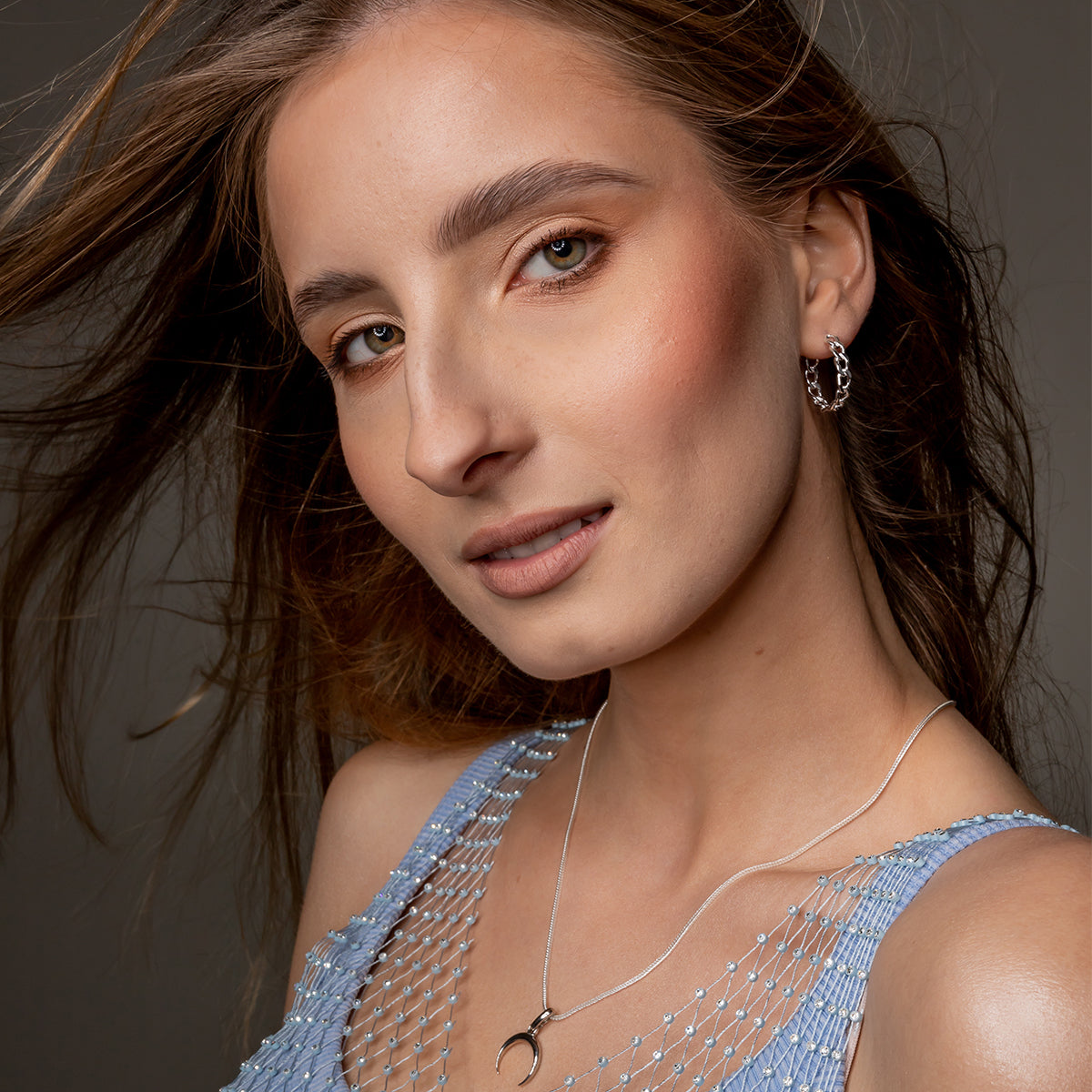 Kolczyki KATE srebrne