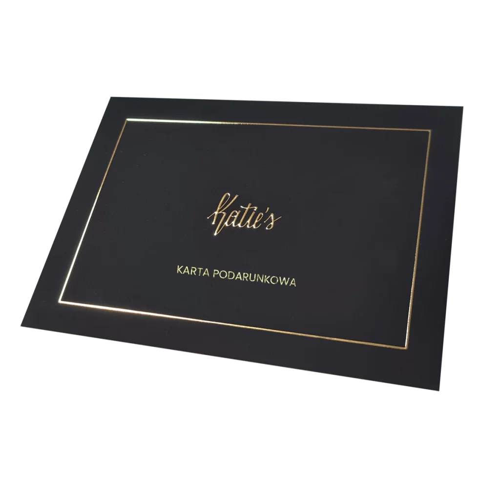Karta prezentowa Katie's