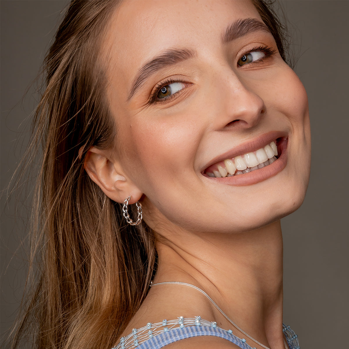 Kolczyki KATE srebrne