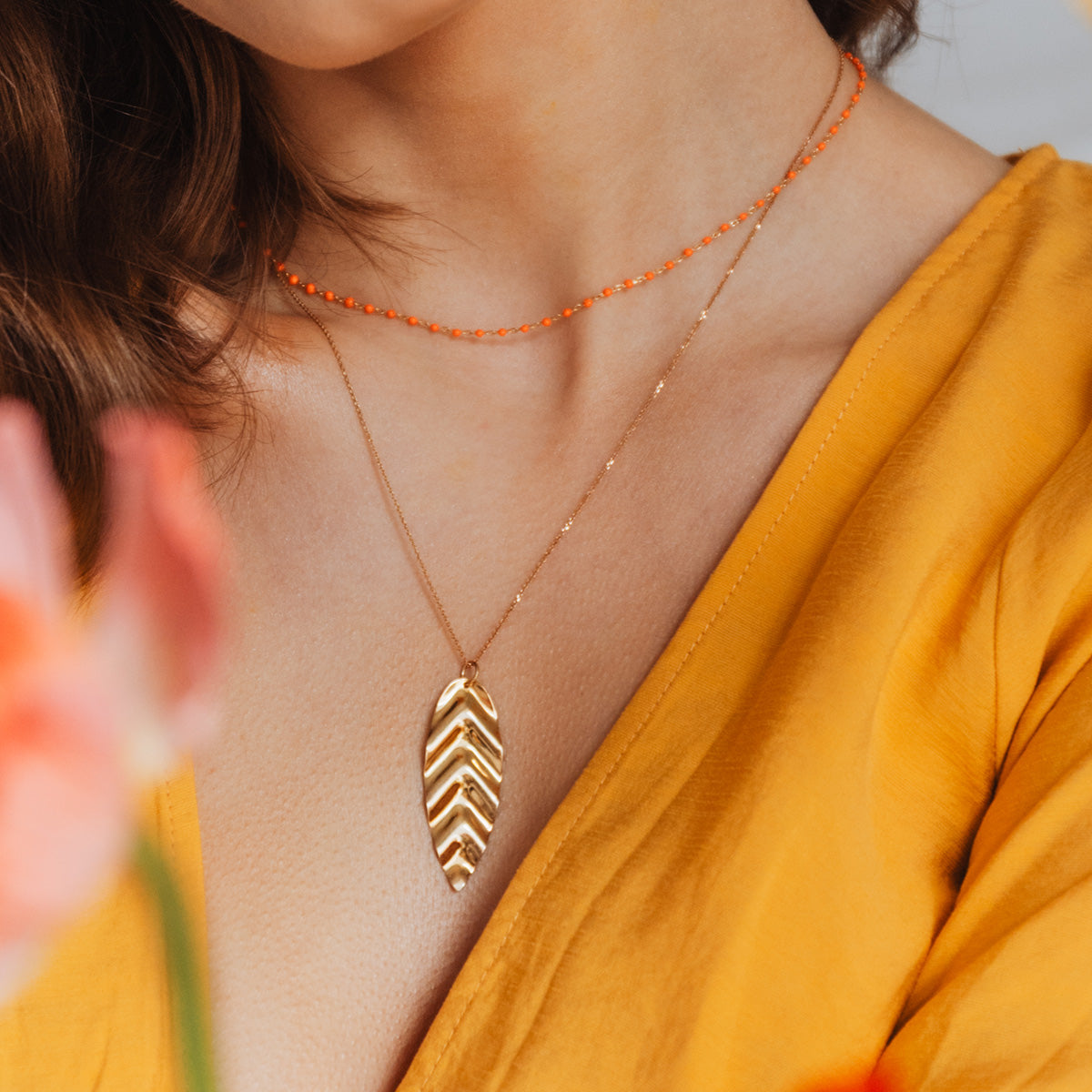 Zawieszka LAUR srebrna pozłacana