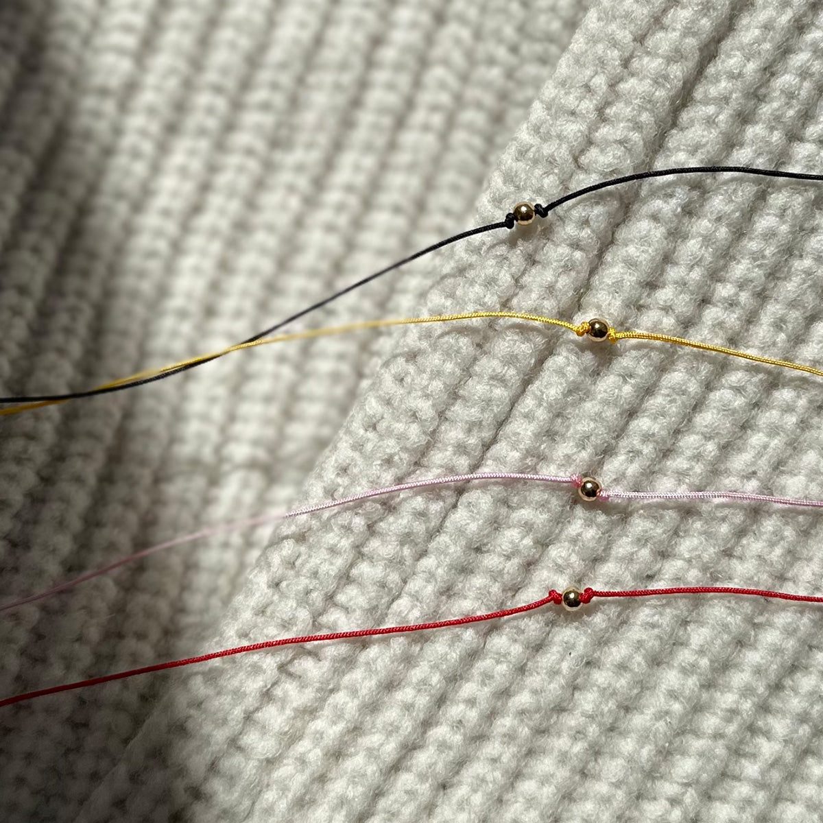 Bransoletka LUCKY YELLOW srebrna pozłacana