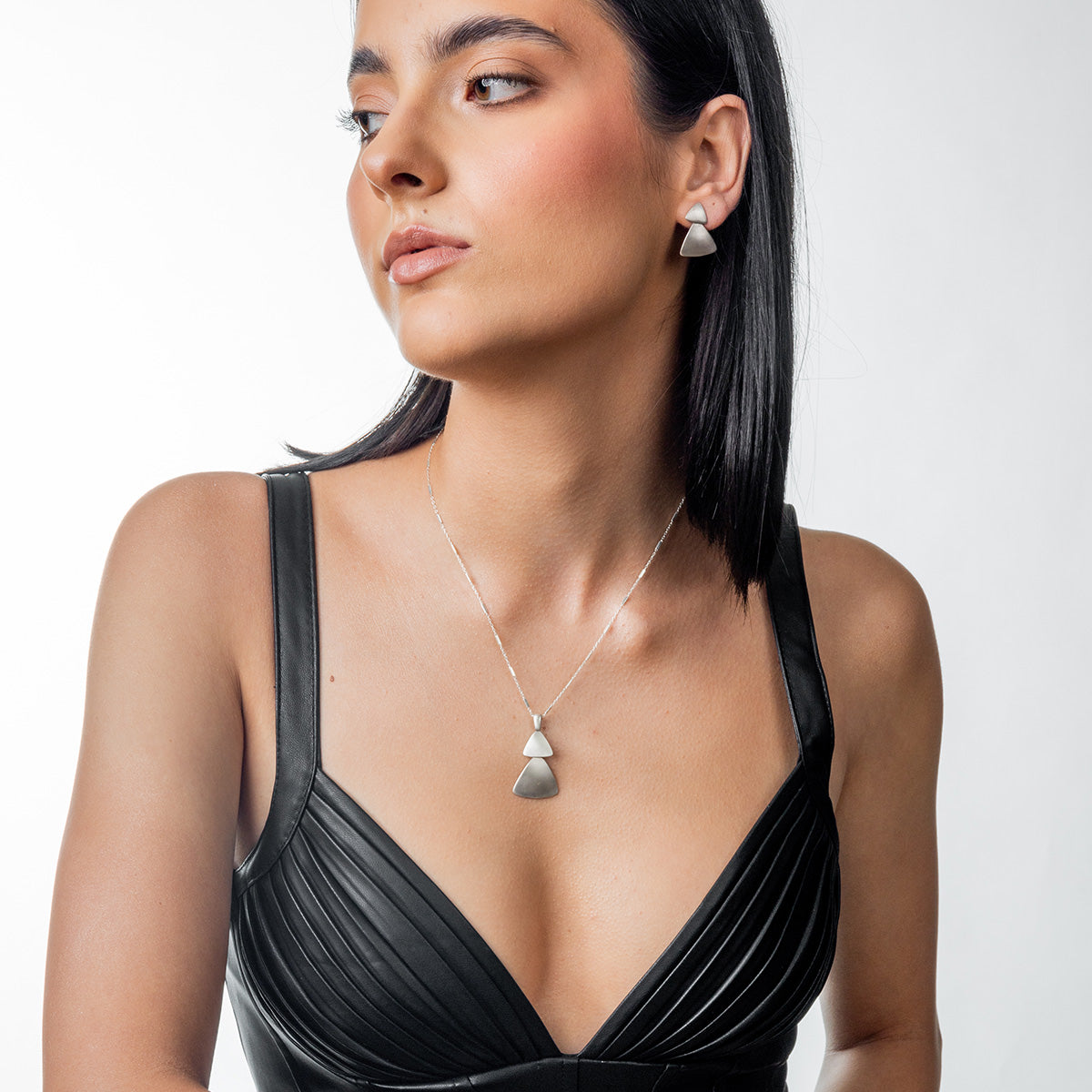 Zawieszka SATIN srebrna