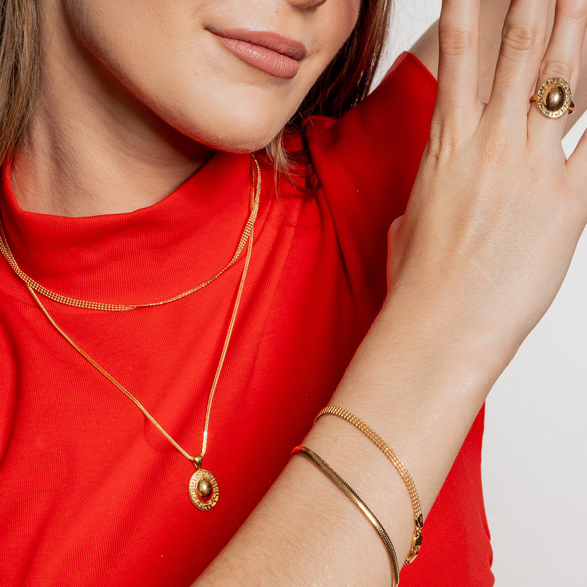 Zawieszka ZOE złota