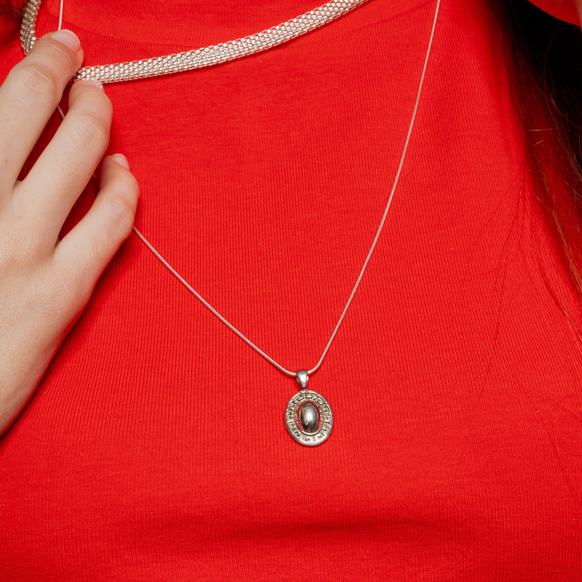 Zawieszka ZOE srebrna