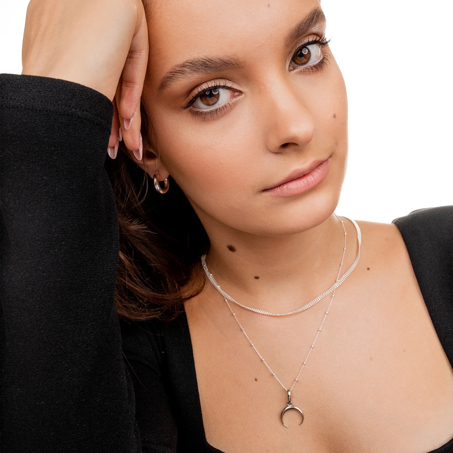 Łańcuszek BLANCA srebrny