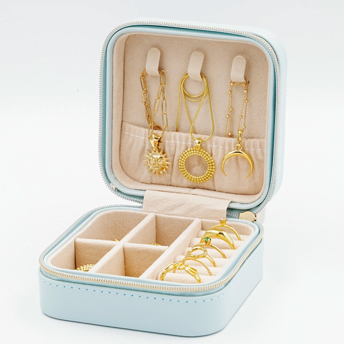 Szkatułka na biżuterię BABY BLUE