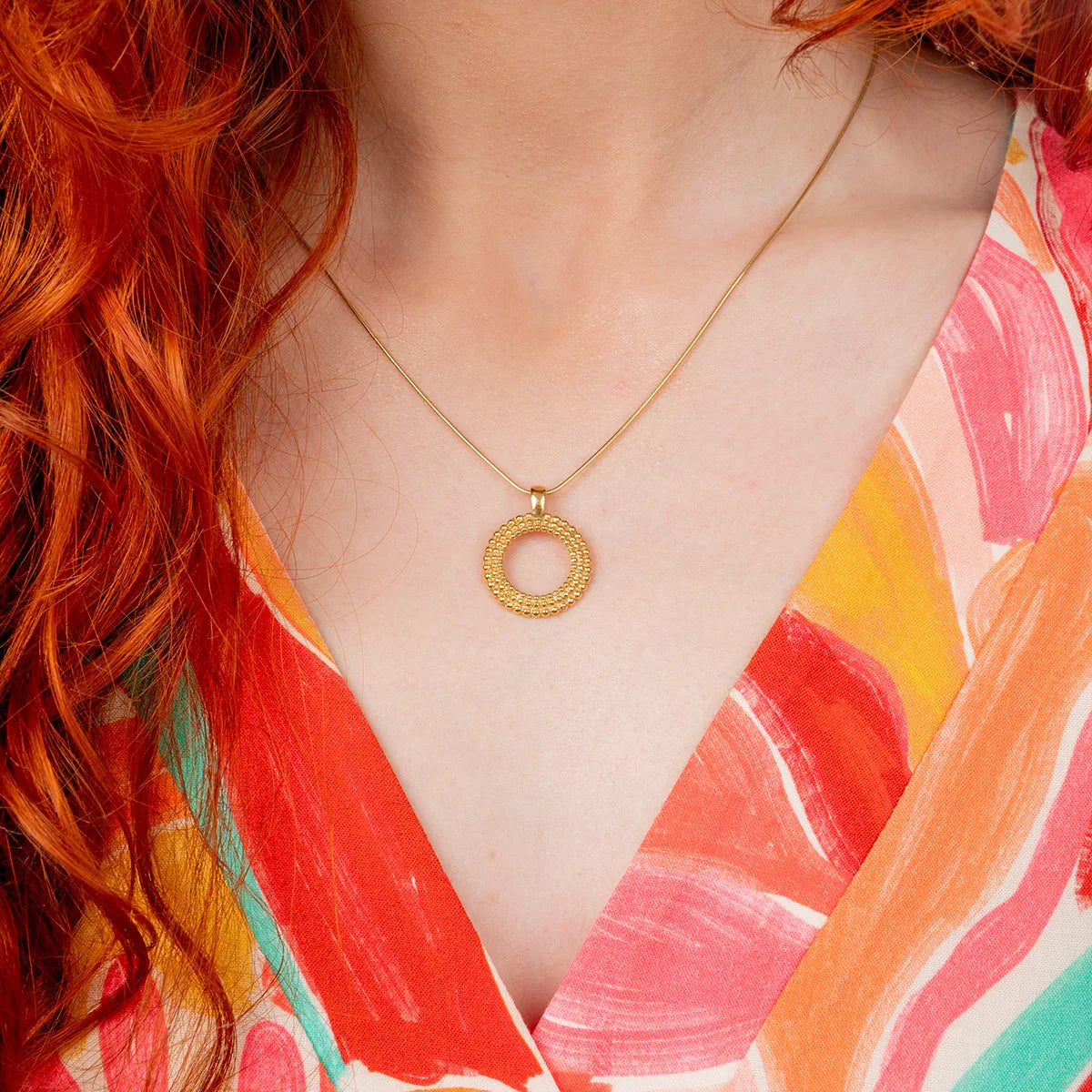 Zawieszka SUNRISE srebrna pozłacana