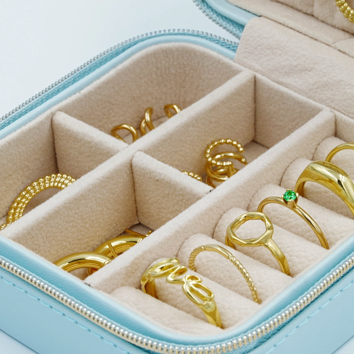 Szkatułka na biżuterię BABY BLUE