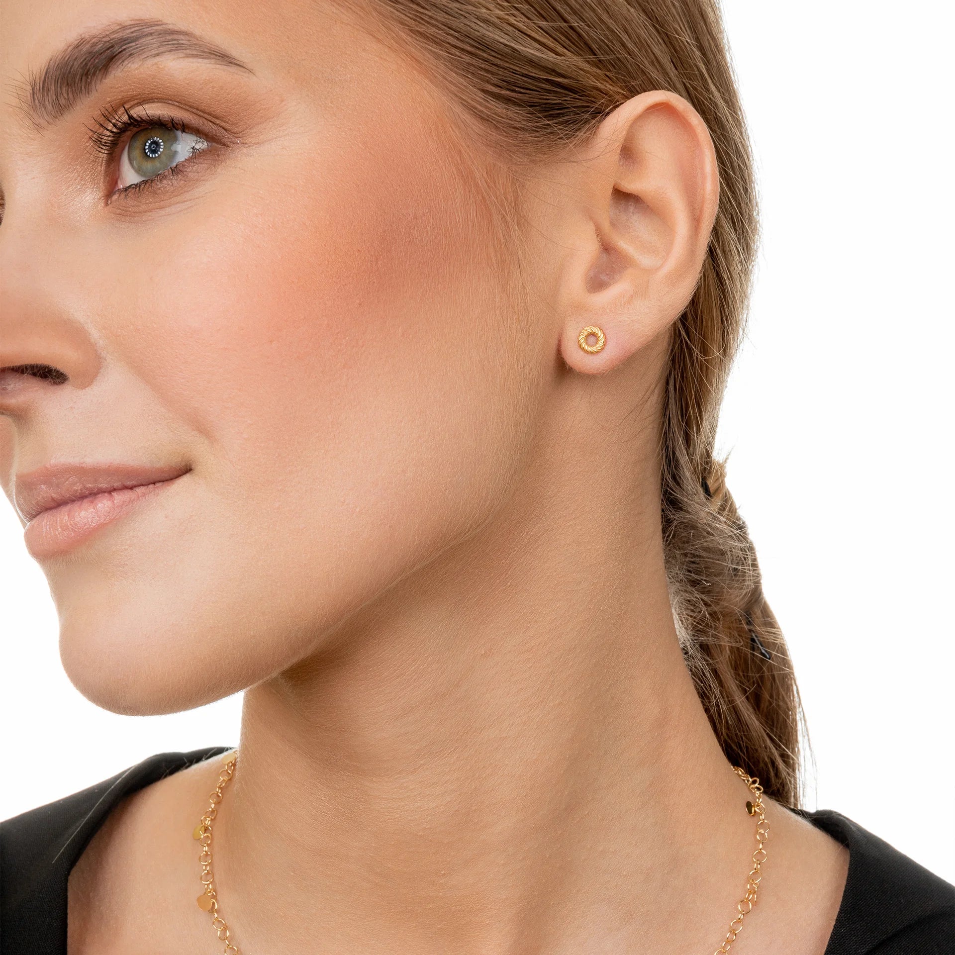 Kolczyki CANDY srebrne pozłacane