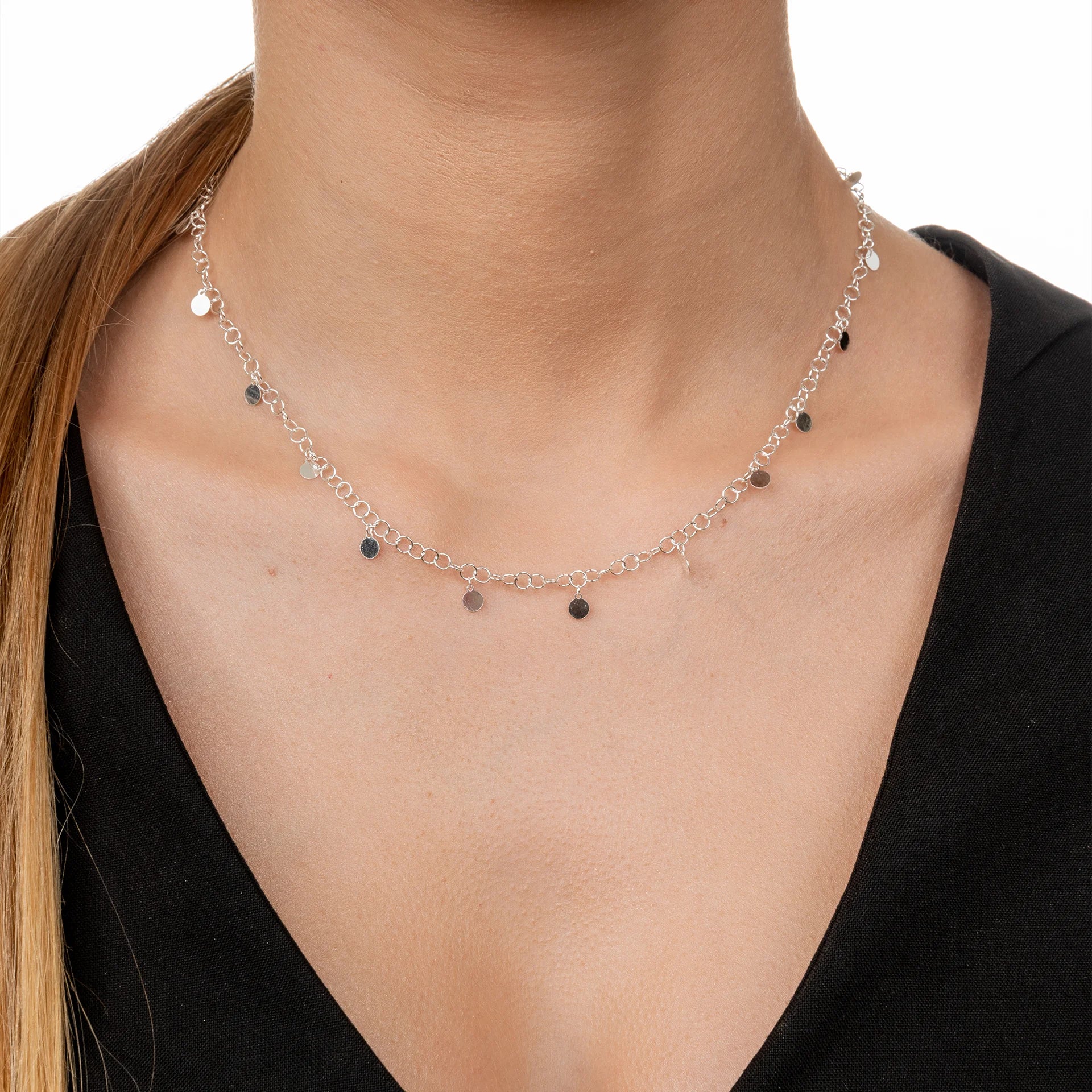 Łańcuszek NAOMI srebrny