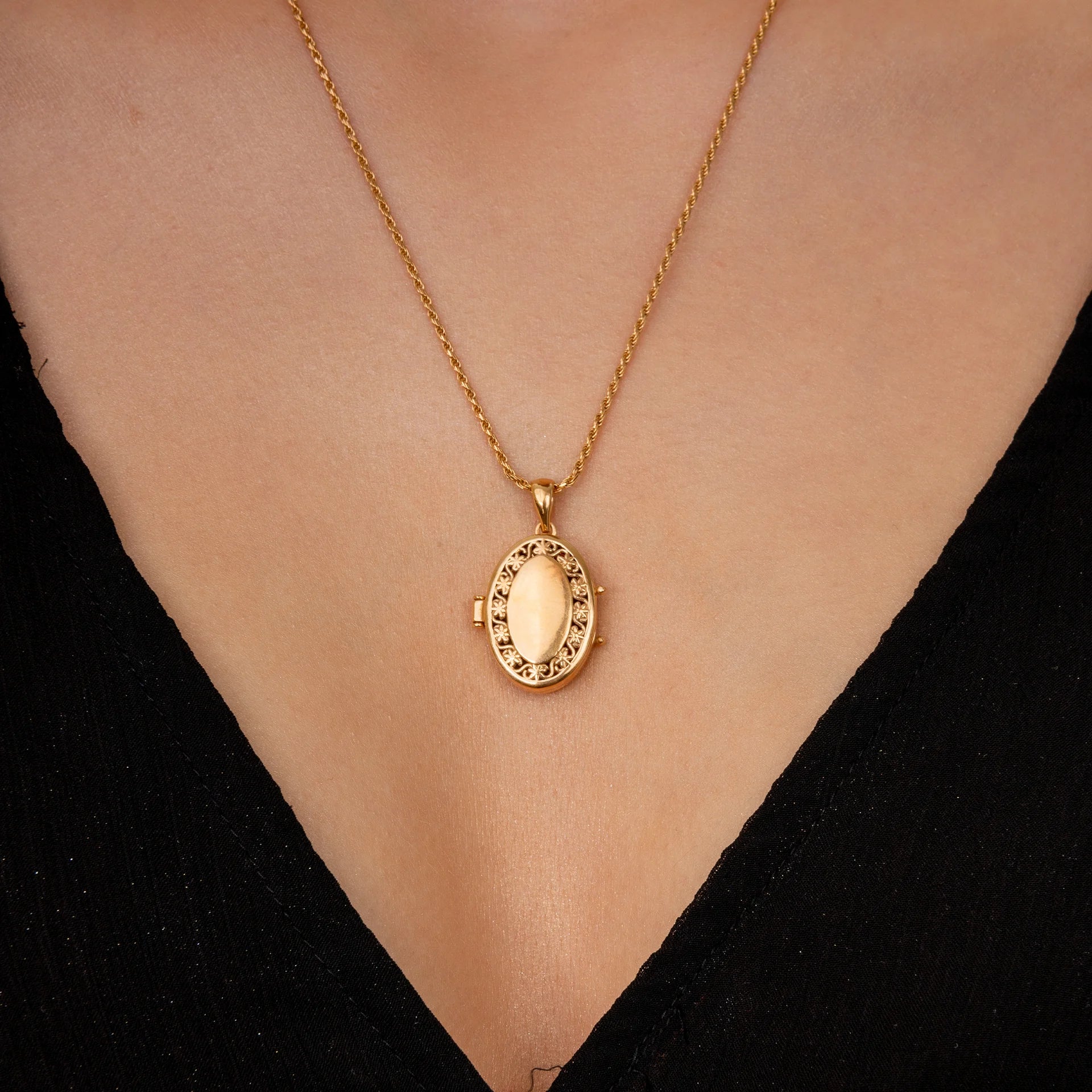 Zawieszka SECRET srebrna pozłacana