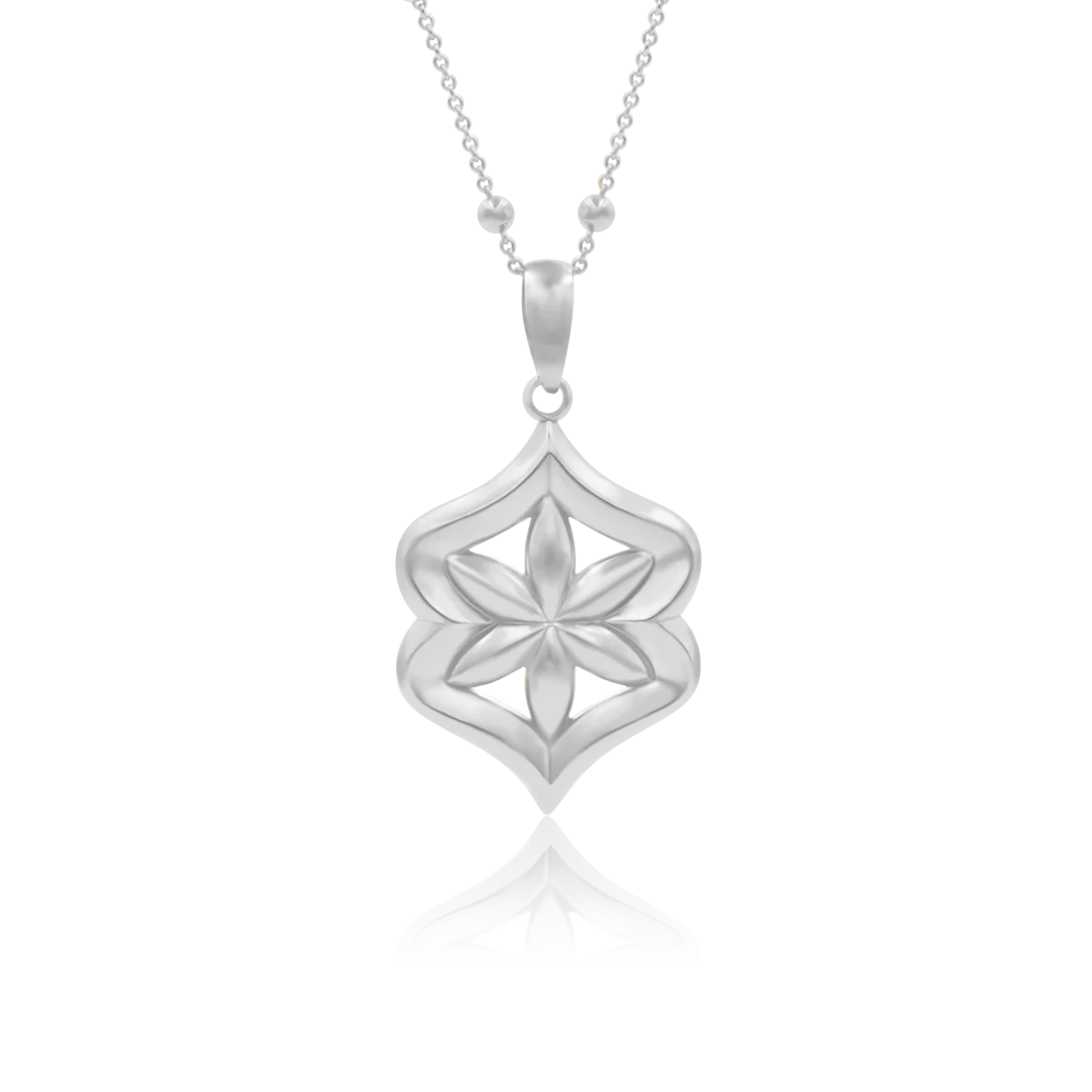 Zawieszka FLOWER srebrna