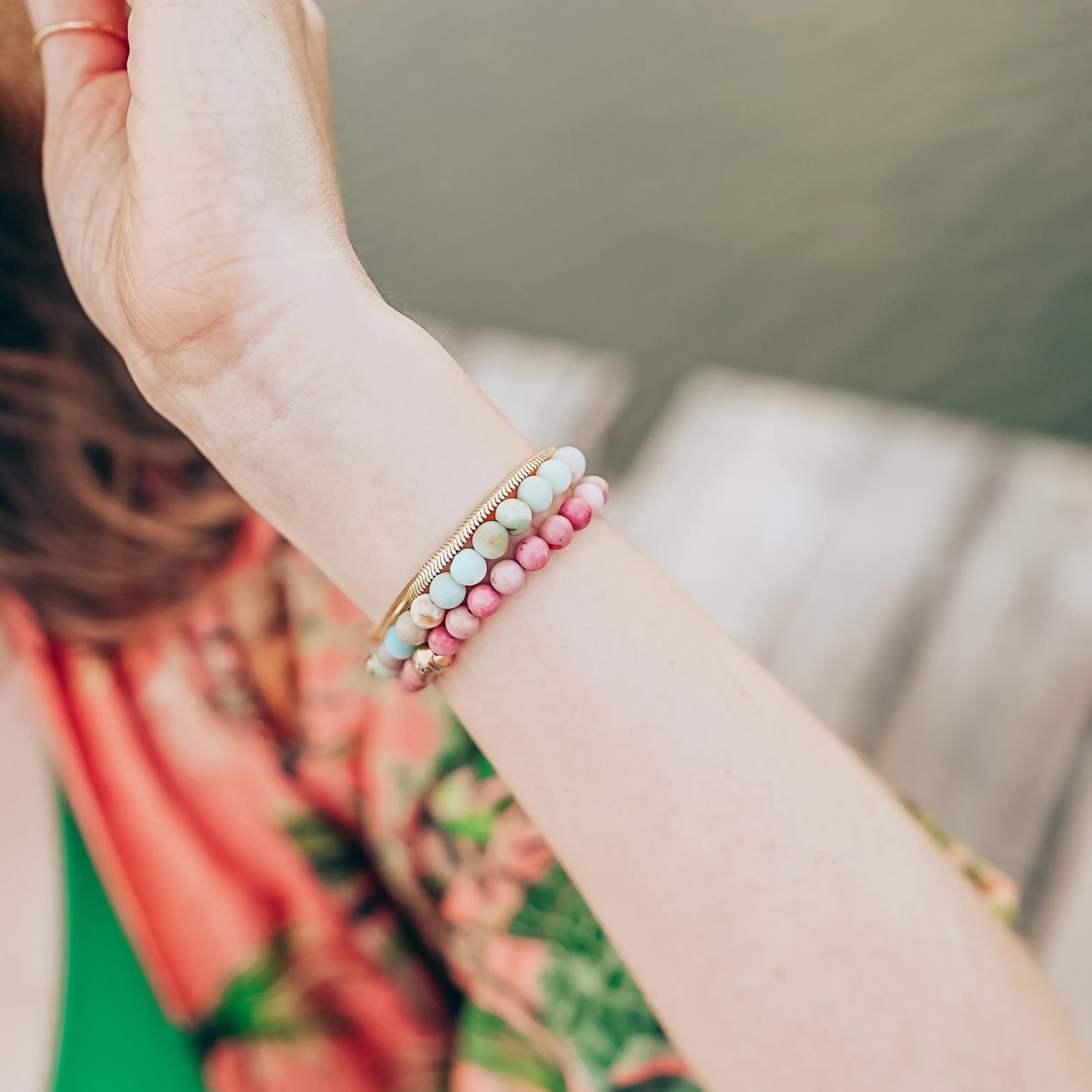 Bransoletka CLEOPATRA srebrna pozłacana