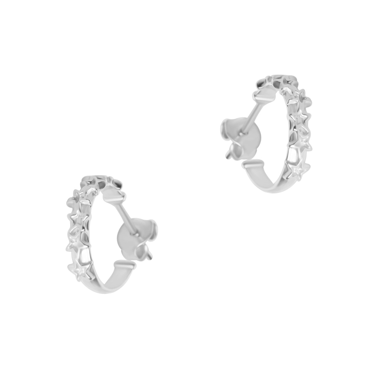 Kolczyki GALAXY srebrne