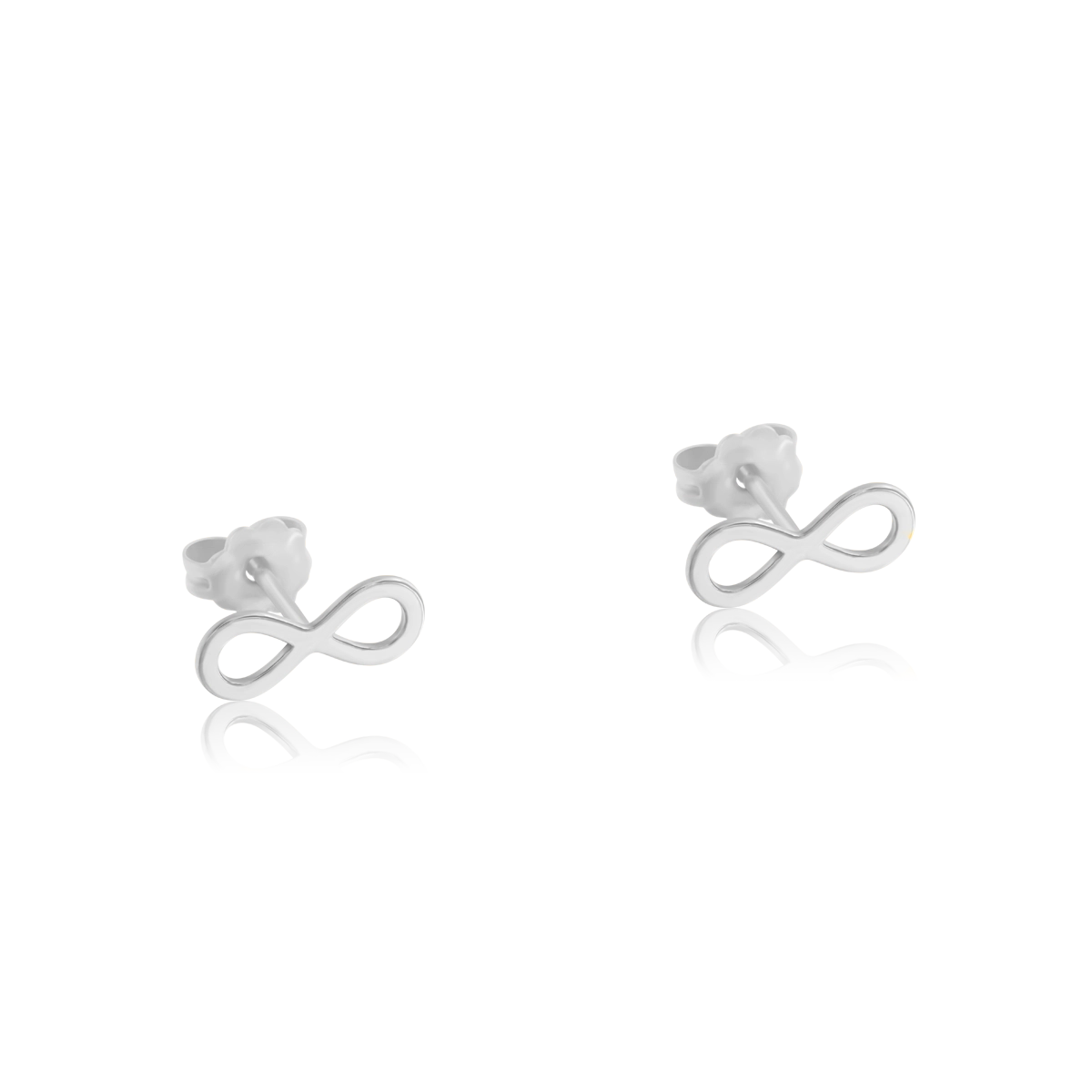 Kolczyki INFINITY srebrne