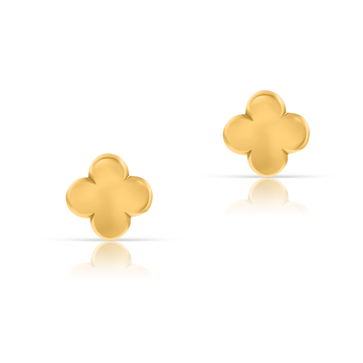 Kolczyki koniczyny LYA złote