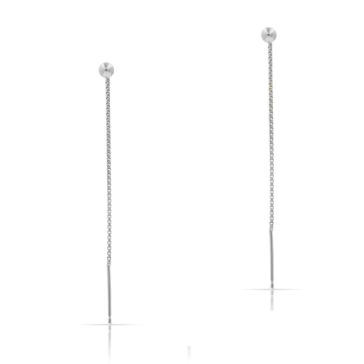 Kolczyki PIN srebrne