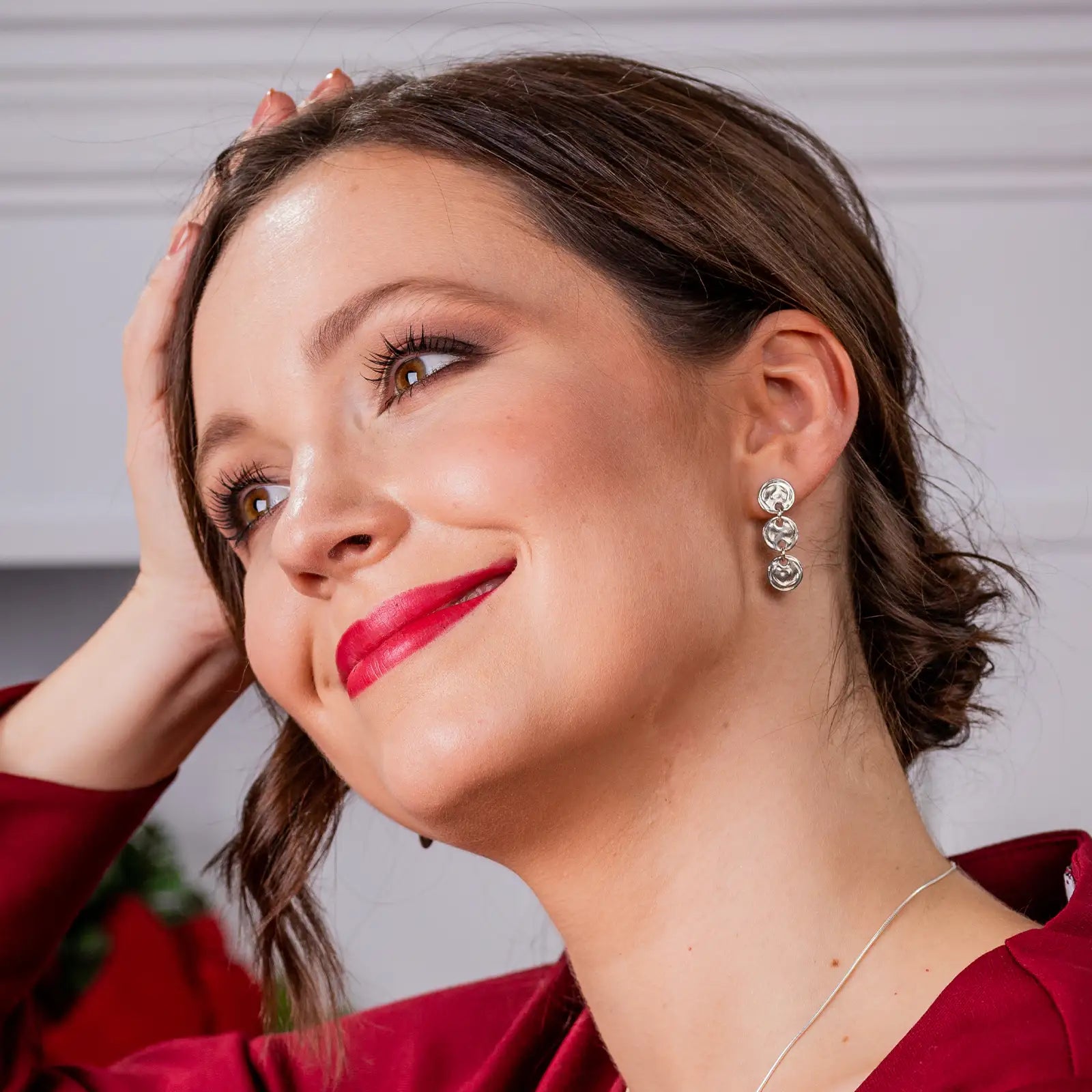 Kolczyki SIMPLE srebrne