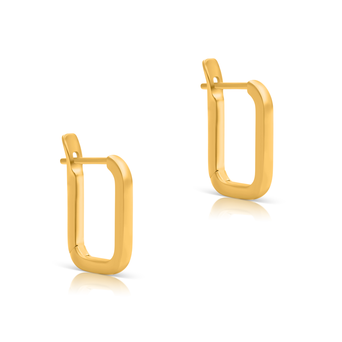 Kolczyki SQUARE złote