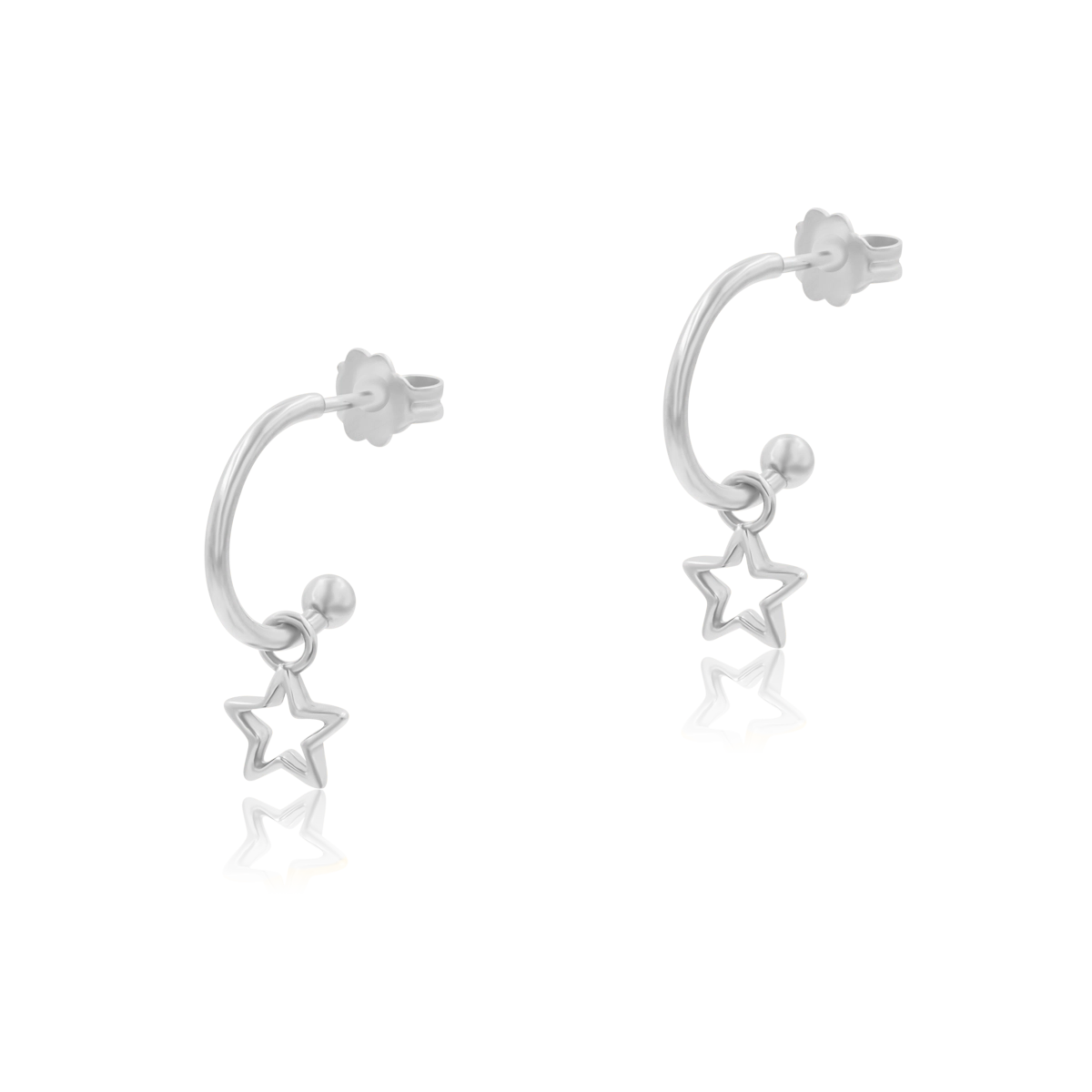 Kolczyki STELLA 2 srebrne