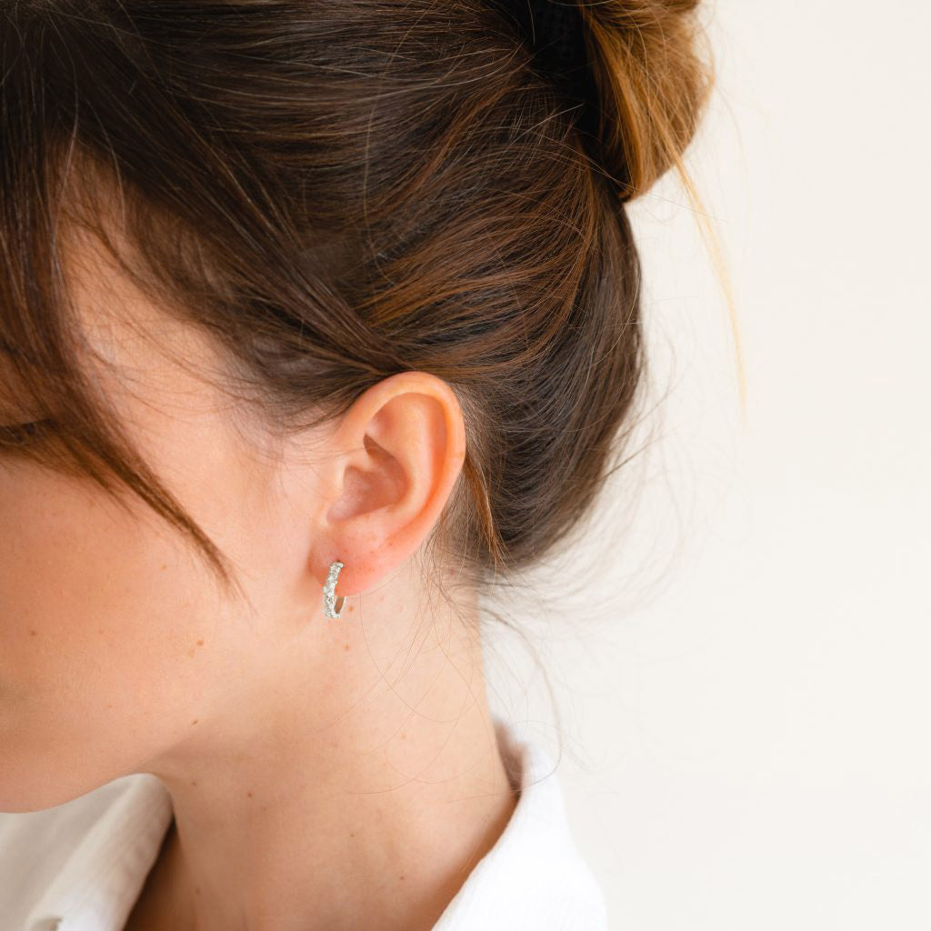 Kolczyki GALAXY srebrne