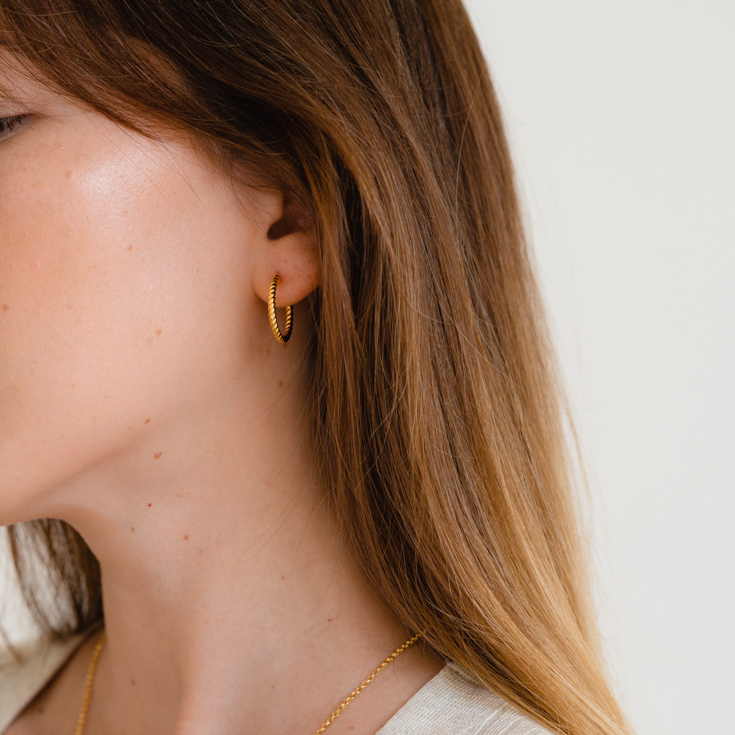 Kolczyki HELISA II złote