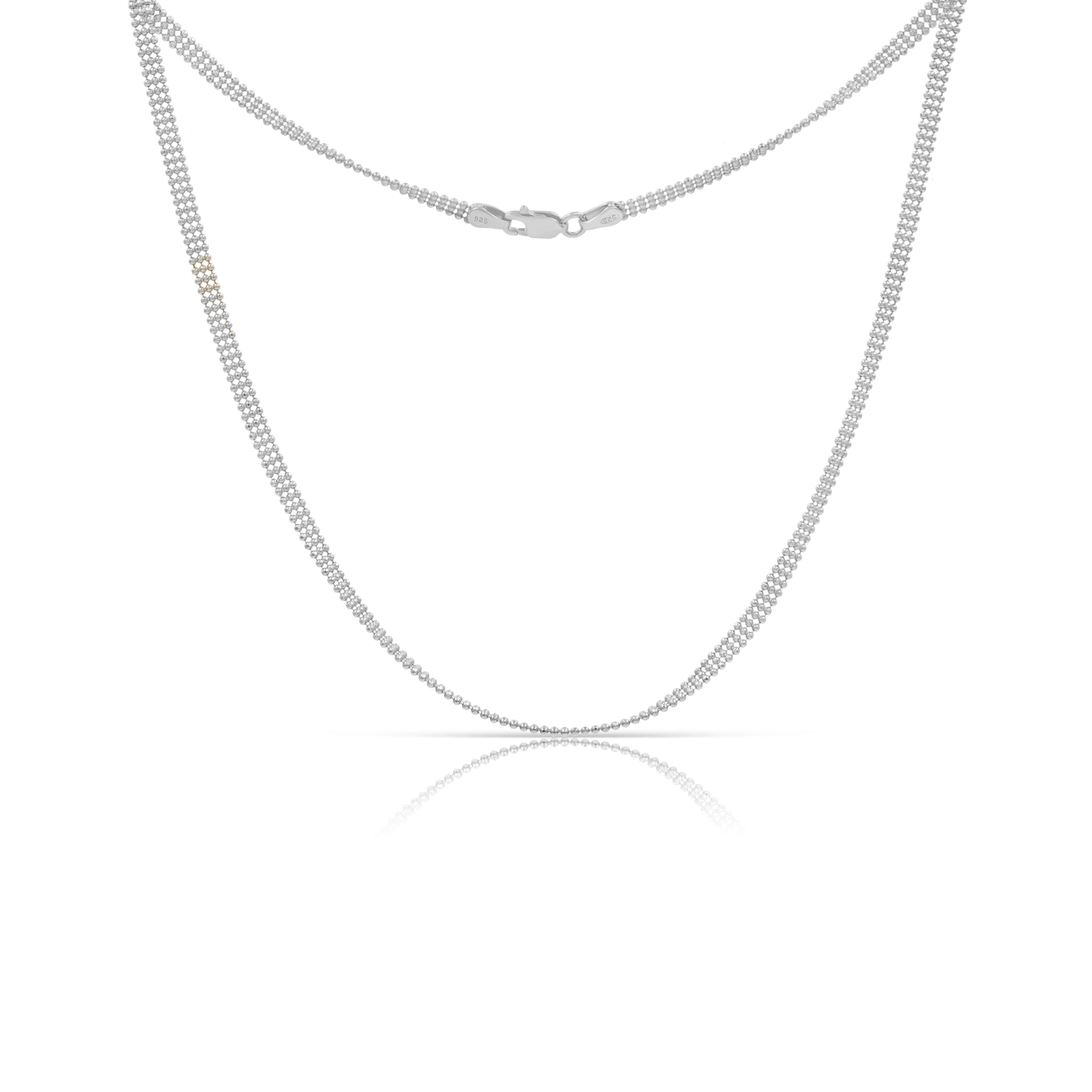 Łańcuszek BLANCA srebrny